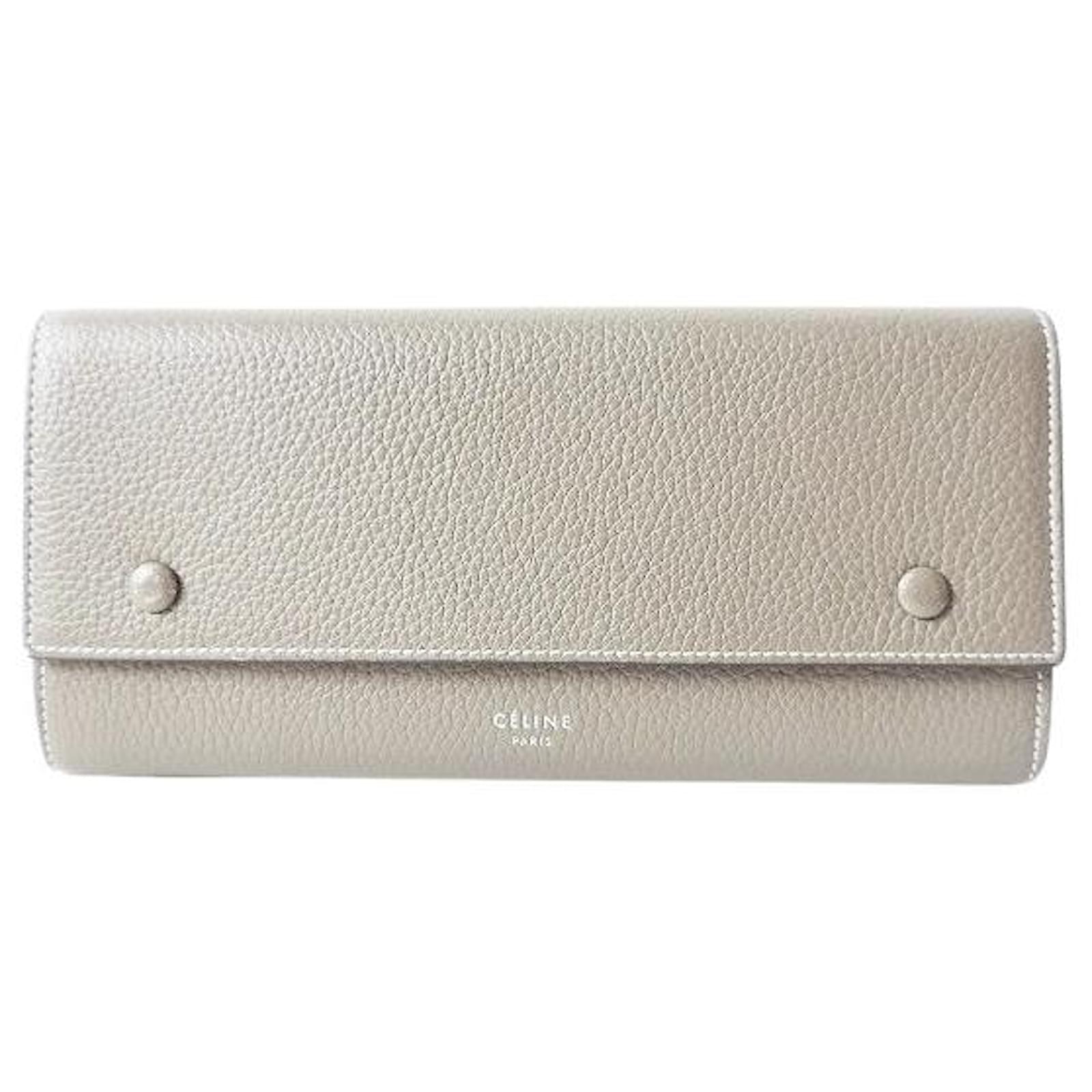 CELINE Long wallet (with coin pocket) flap multi function large