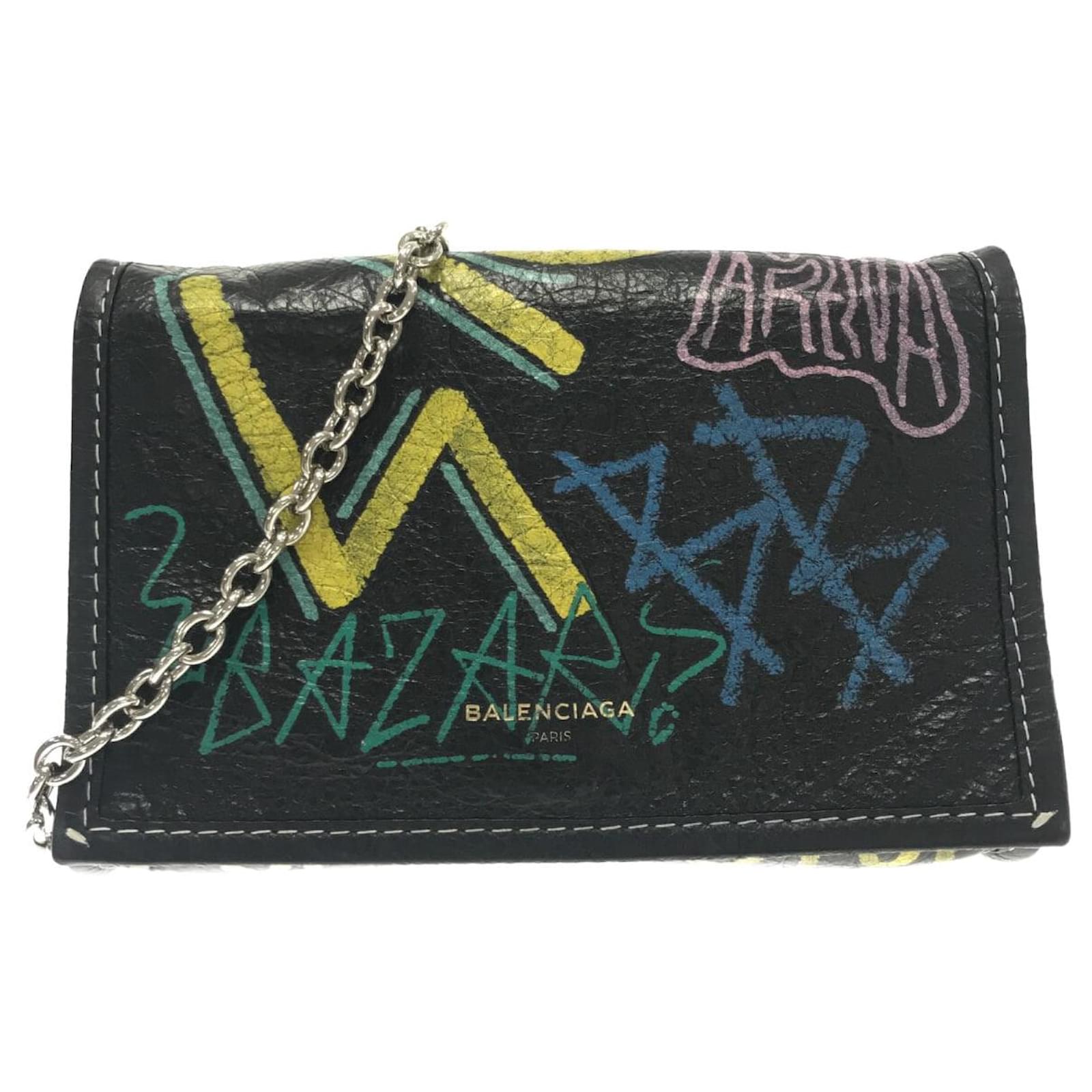 Balenciaga bazar wallet online