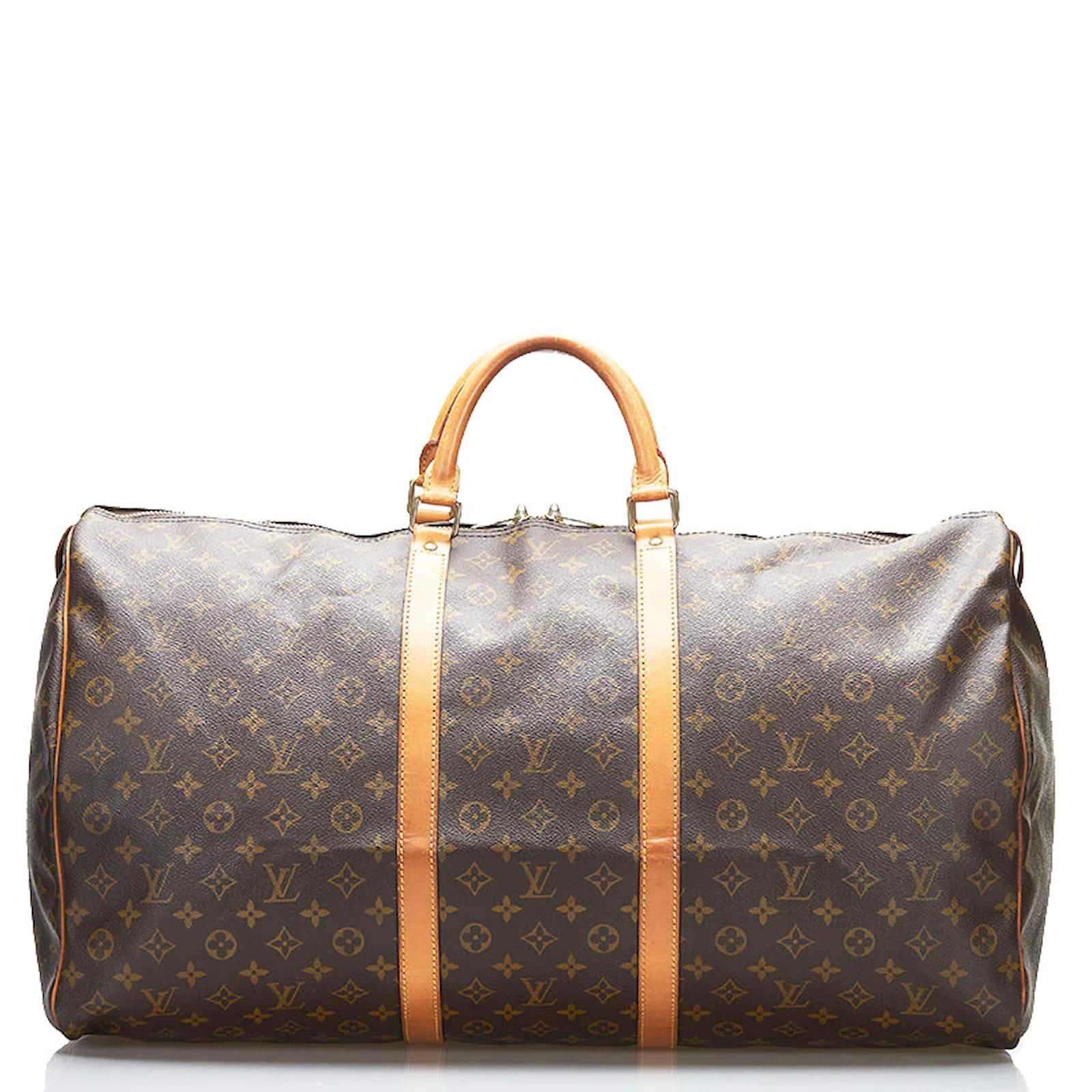 Louis Vuitton Vintage Monogram Keepall 60 - Brown Luggage and