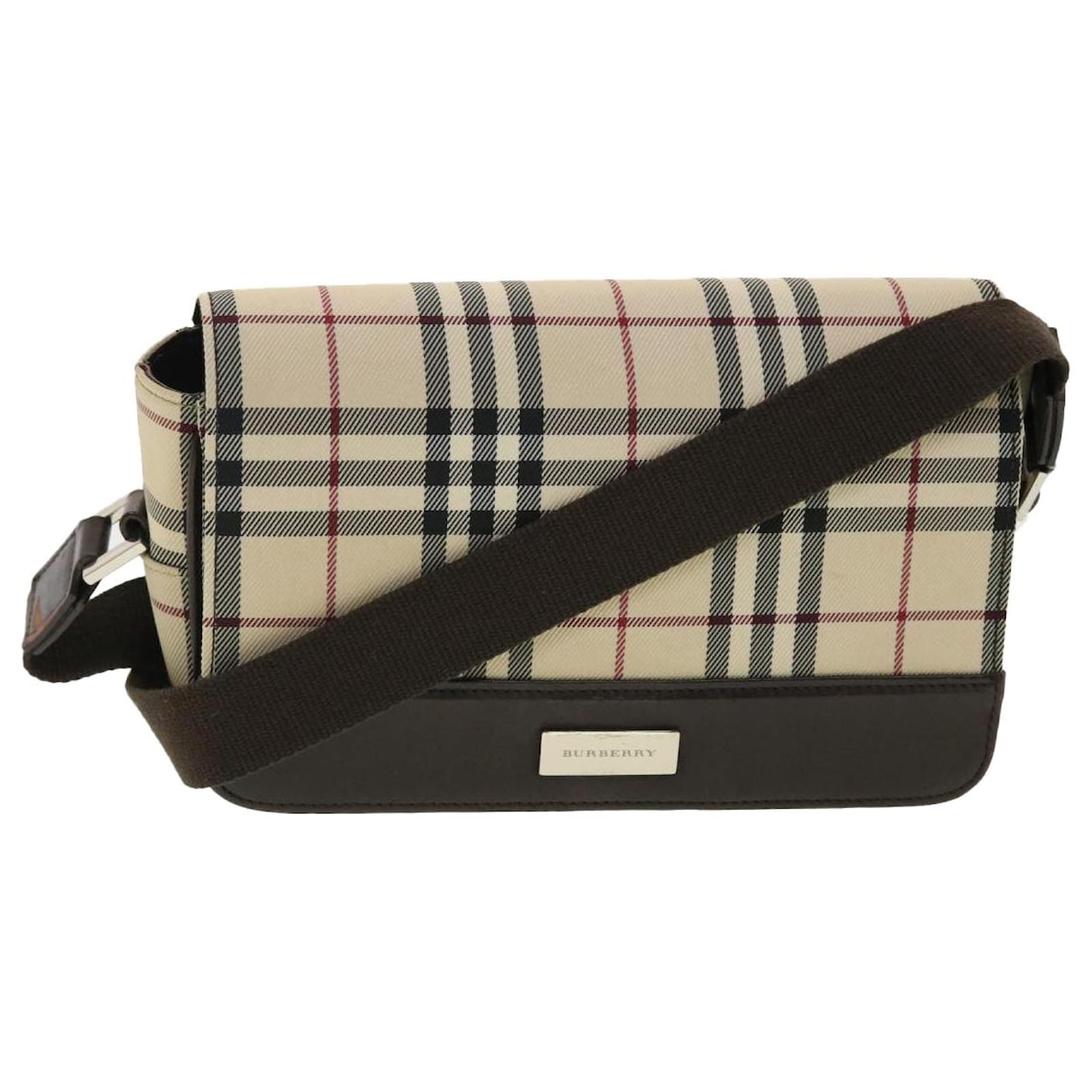 Burberry Vintage Check Pouch In Nylon for Men