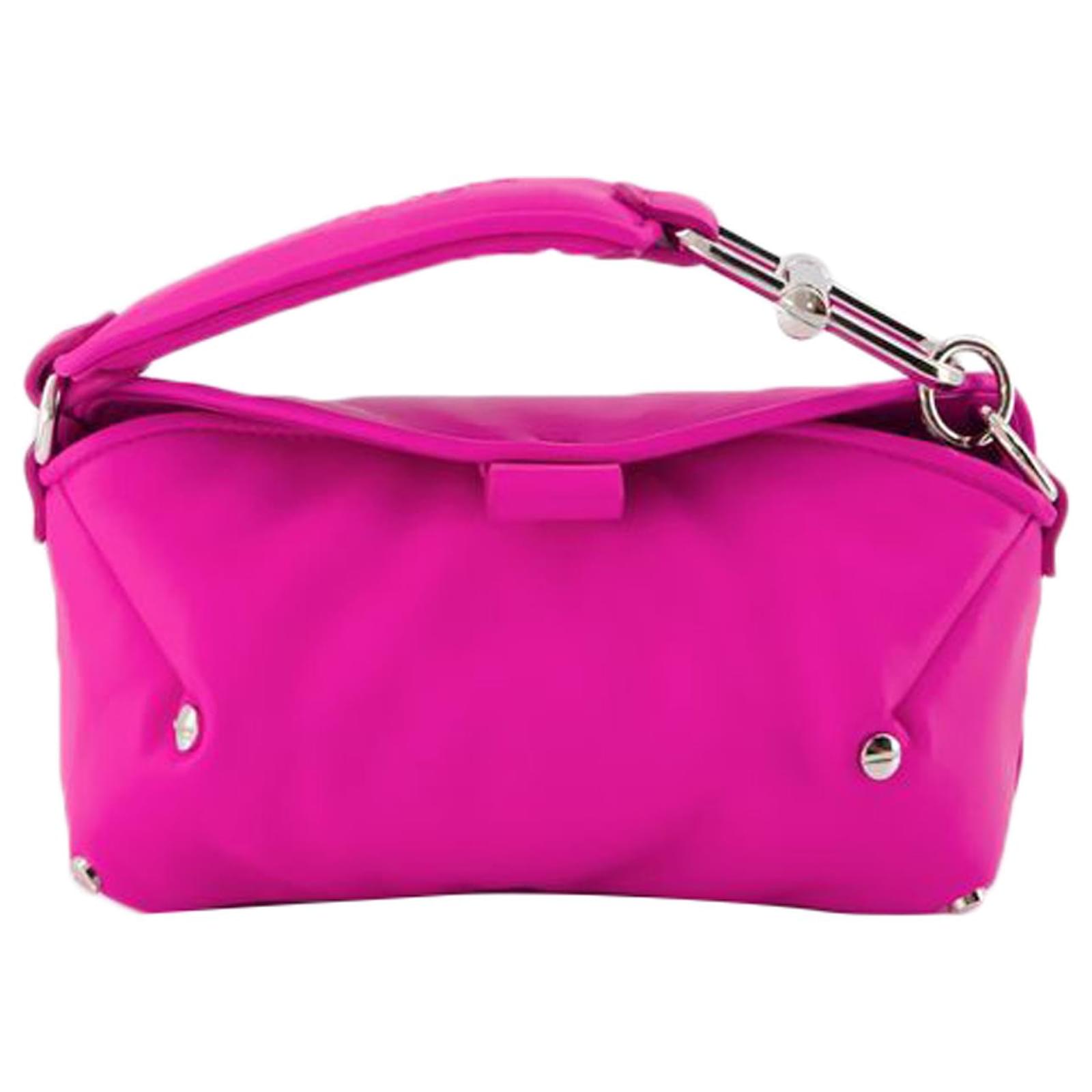 Off White Shoulder bag Pink Leather ref.342592 - Joli Closet