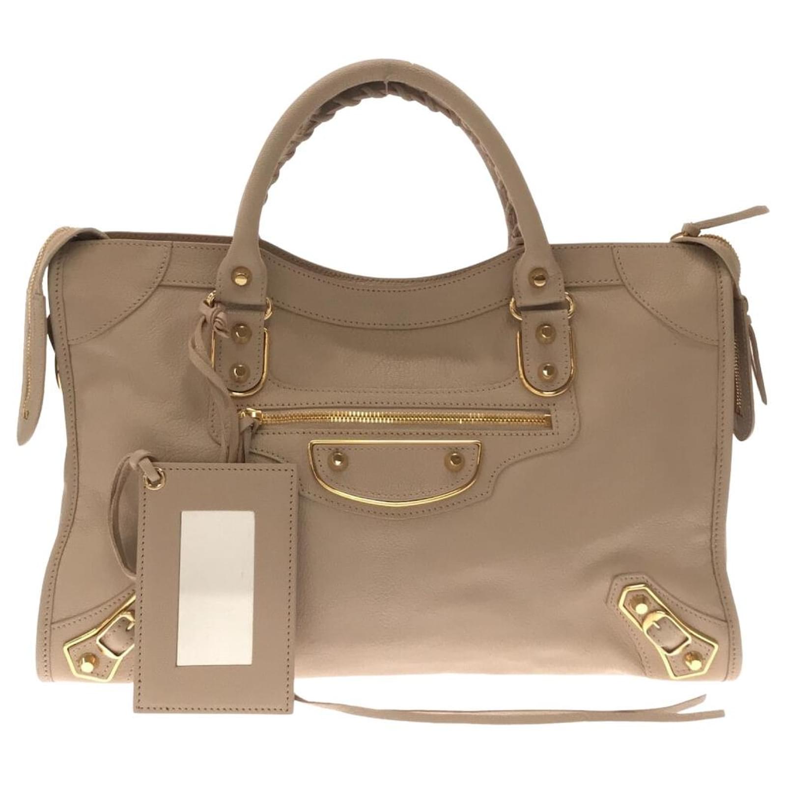 balenciaga city beige