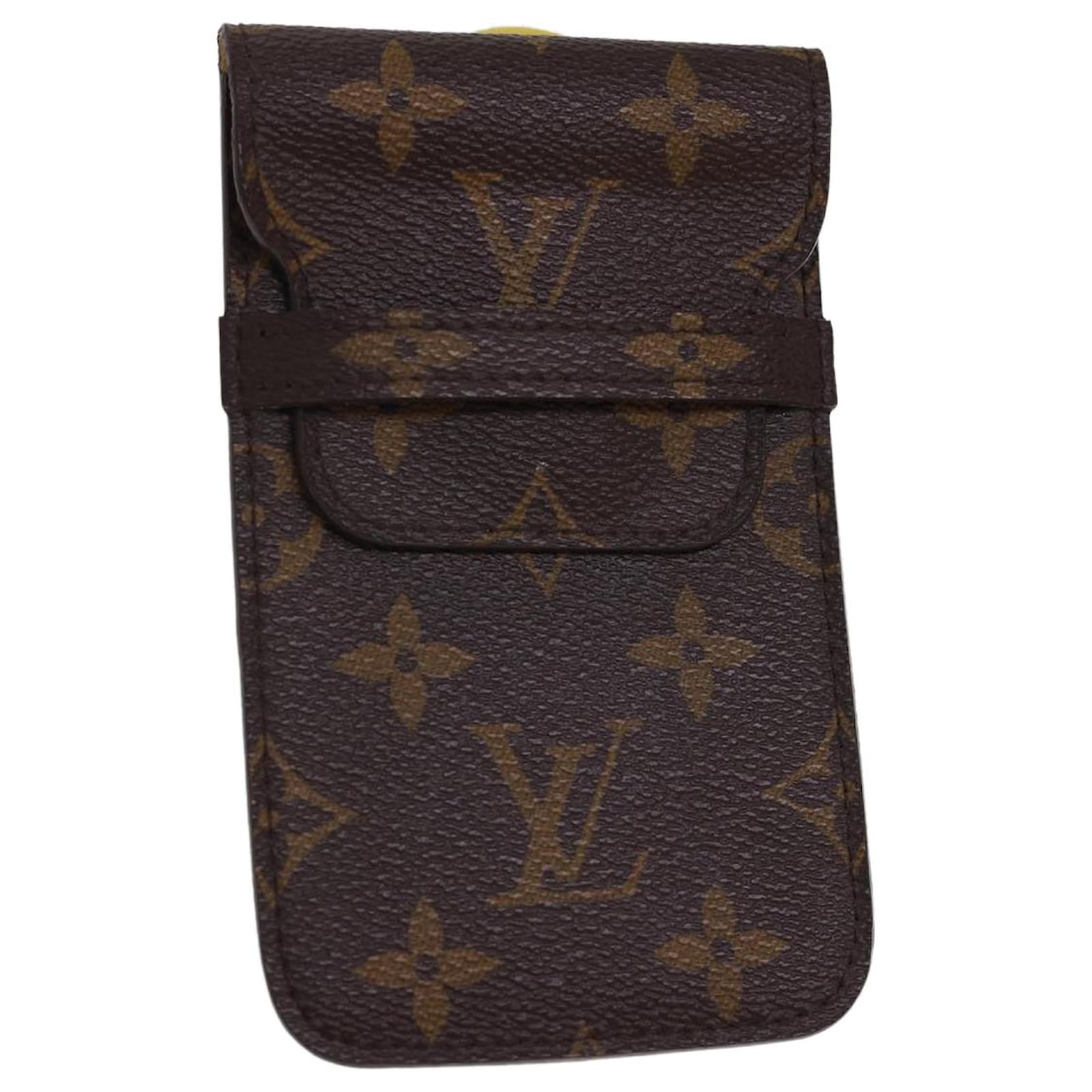 Louis Vuitton Louis Vuitton Gray Vernis Leather Mobile Phone Case