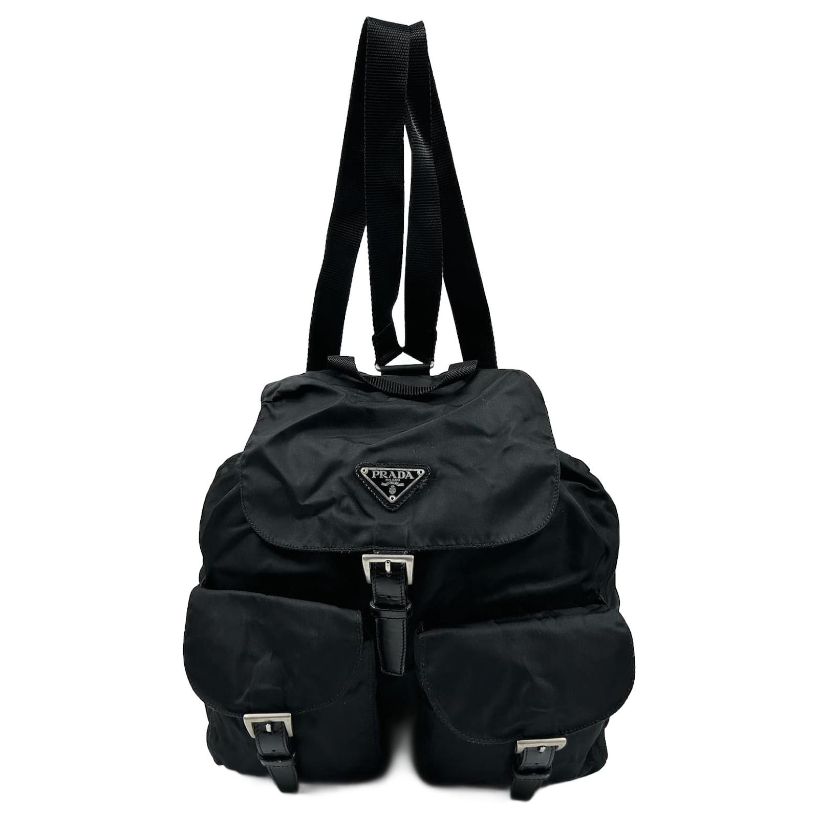 Black Prada Nylon Backpack ref.886496 - Joli Closet