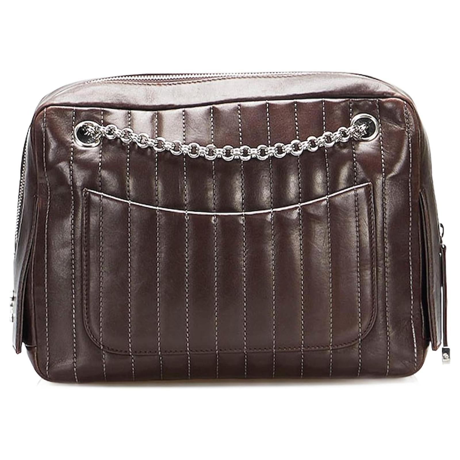 Chanel Mademoiselle Brown Leather ref.886677 - Joli Closet