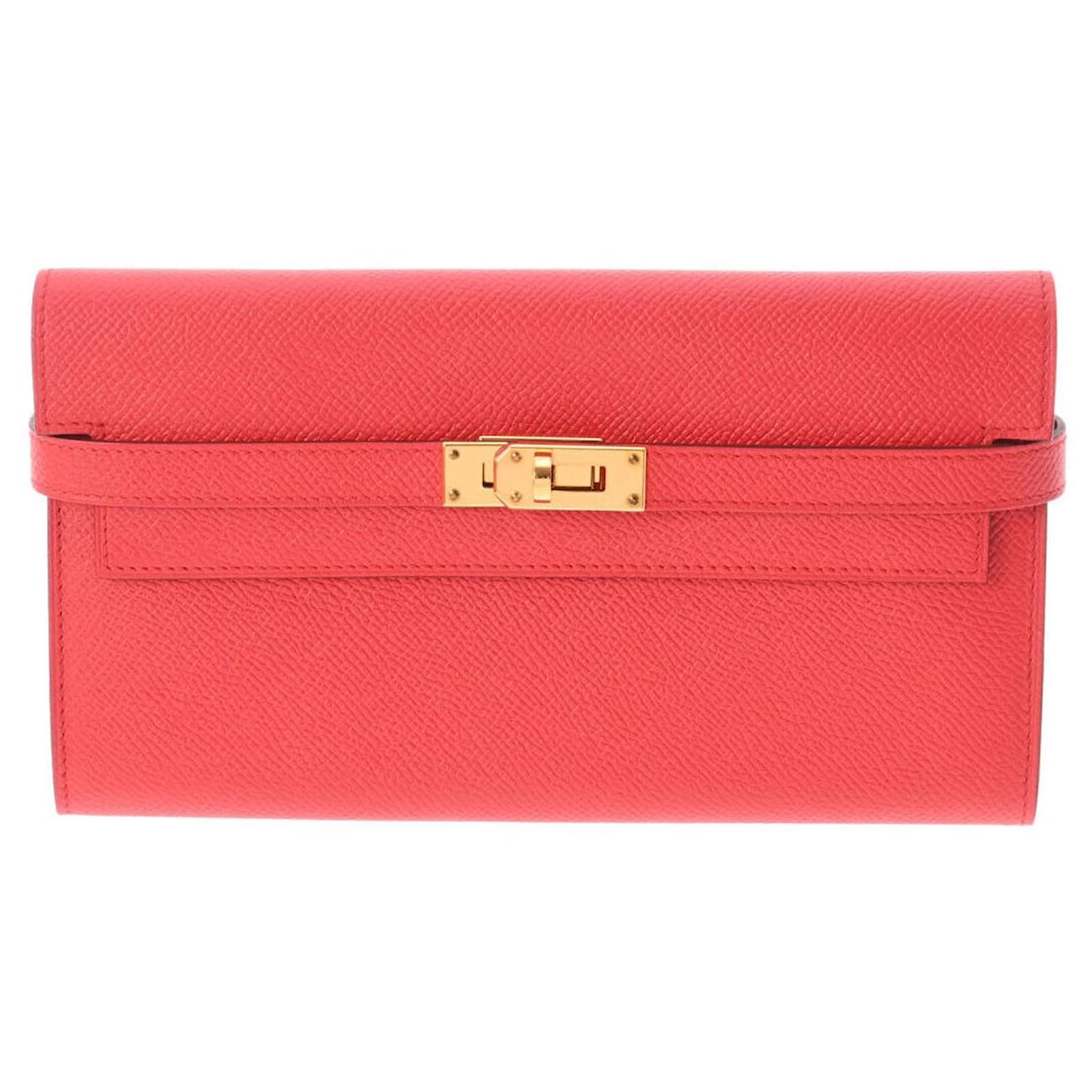 Hermès Kelly Red Leather ref.887054 - Joli Closet