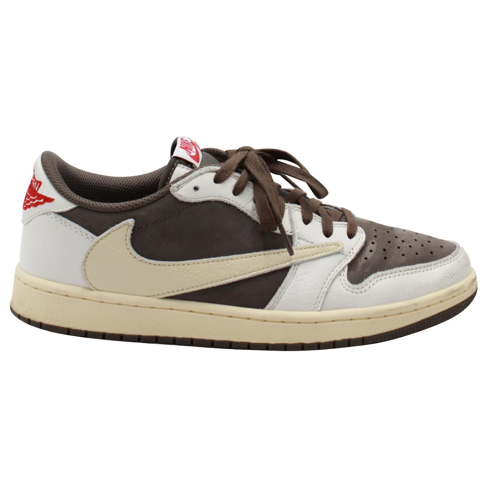 Mix Nike Air Jordan Retro 1 Low X Travis Scott Reverse Mocha