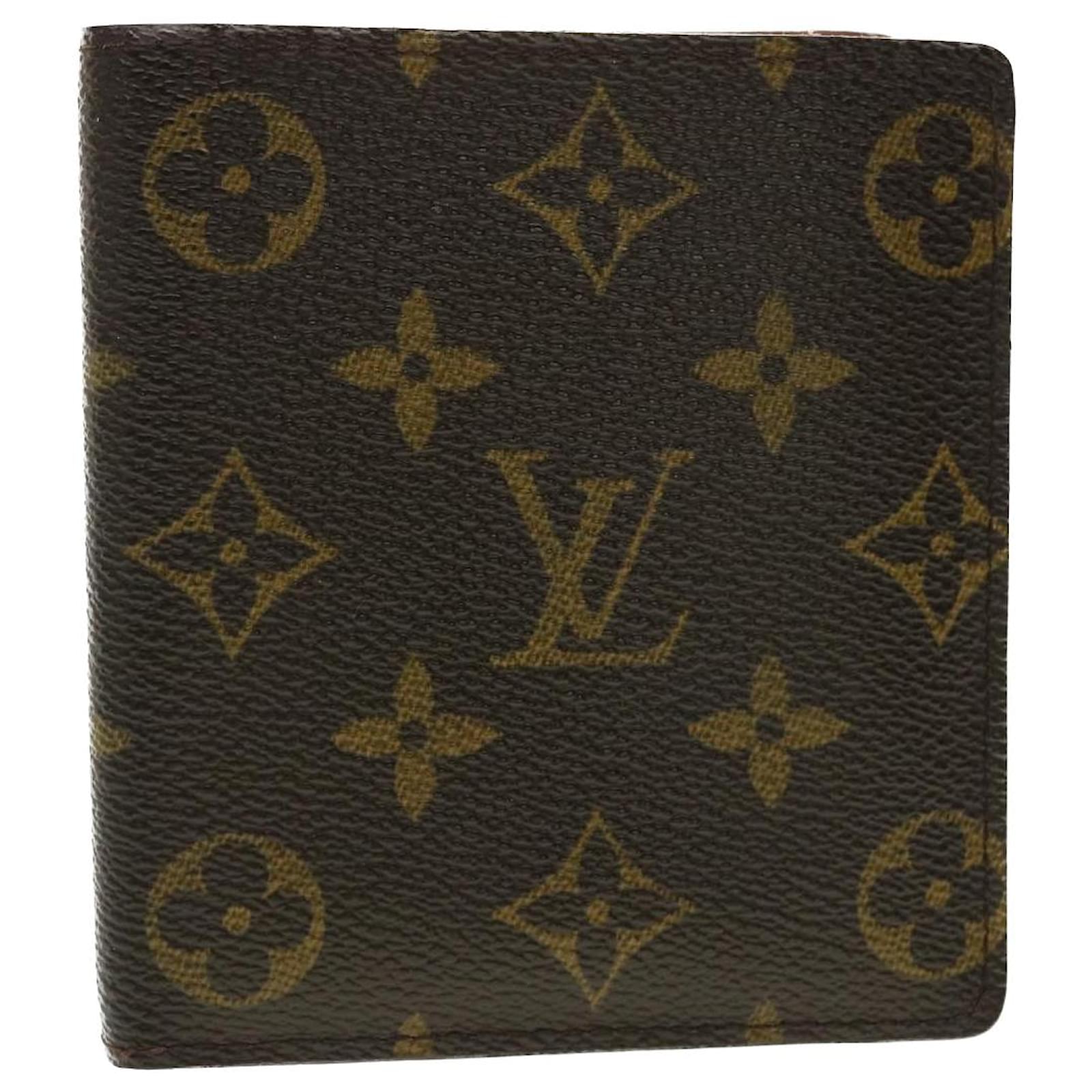 LOUIS VUITTON Porte Monnaie Billets Cartes Credit Wallet Monogram