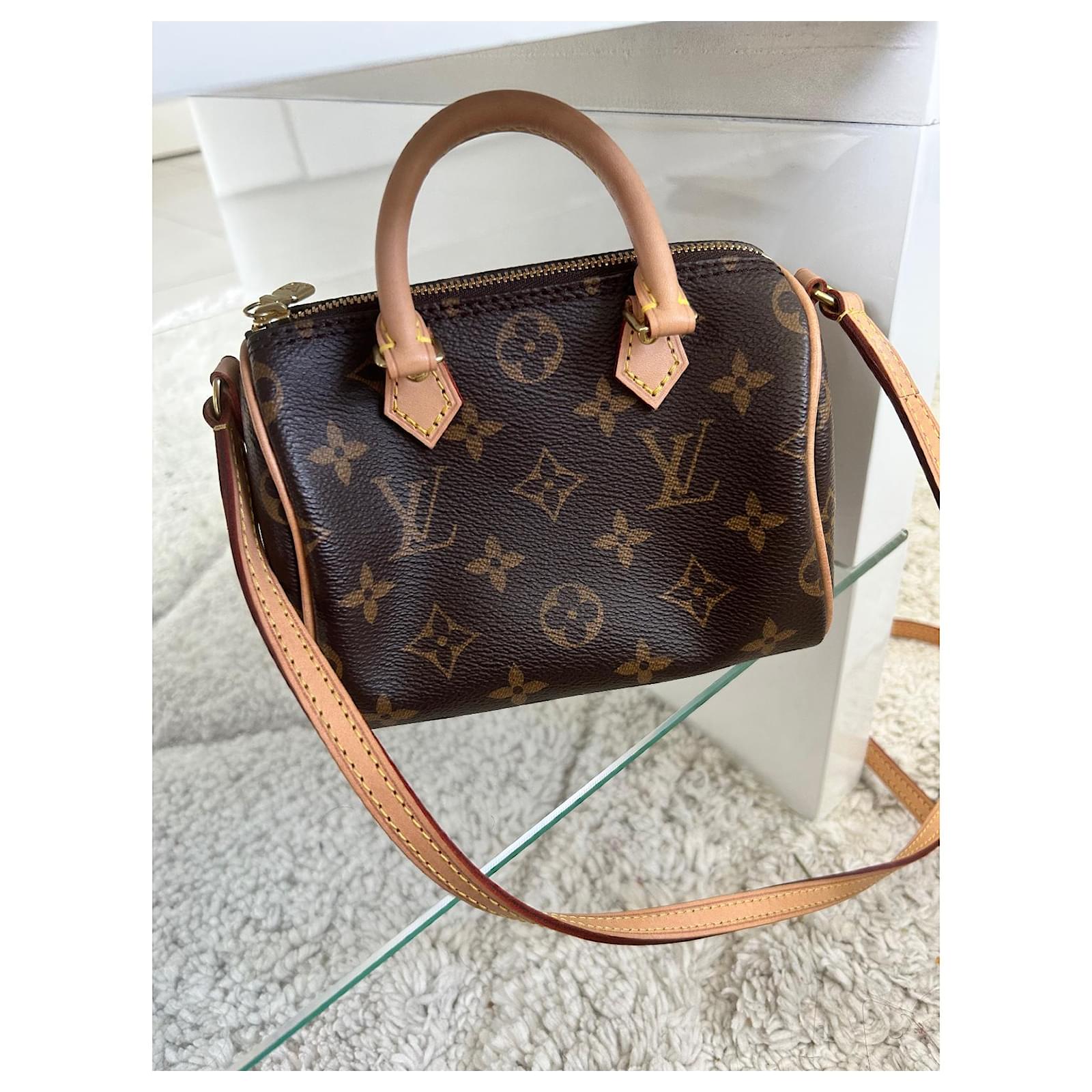 Louis Vuitton Nano Speedy 2023 FULL SET