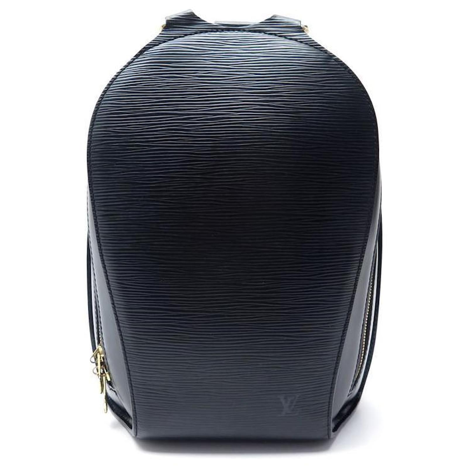 Louis Vuitton Epi Mabillon Backpack M52232 Noir Black Leather