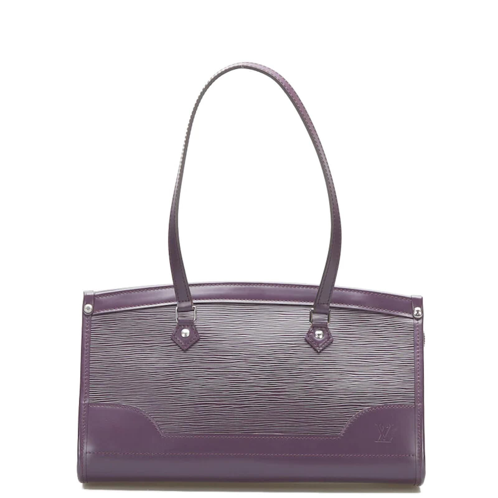 Louis Vuitton Epi Madeleine PM M5933K Purple Leather Pony-style