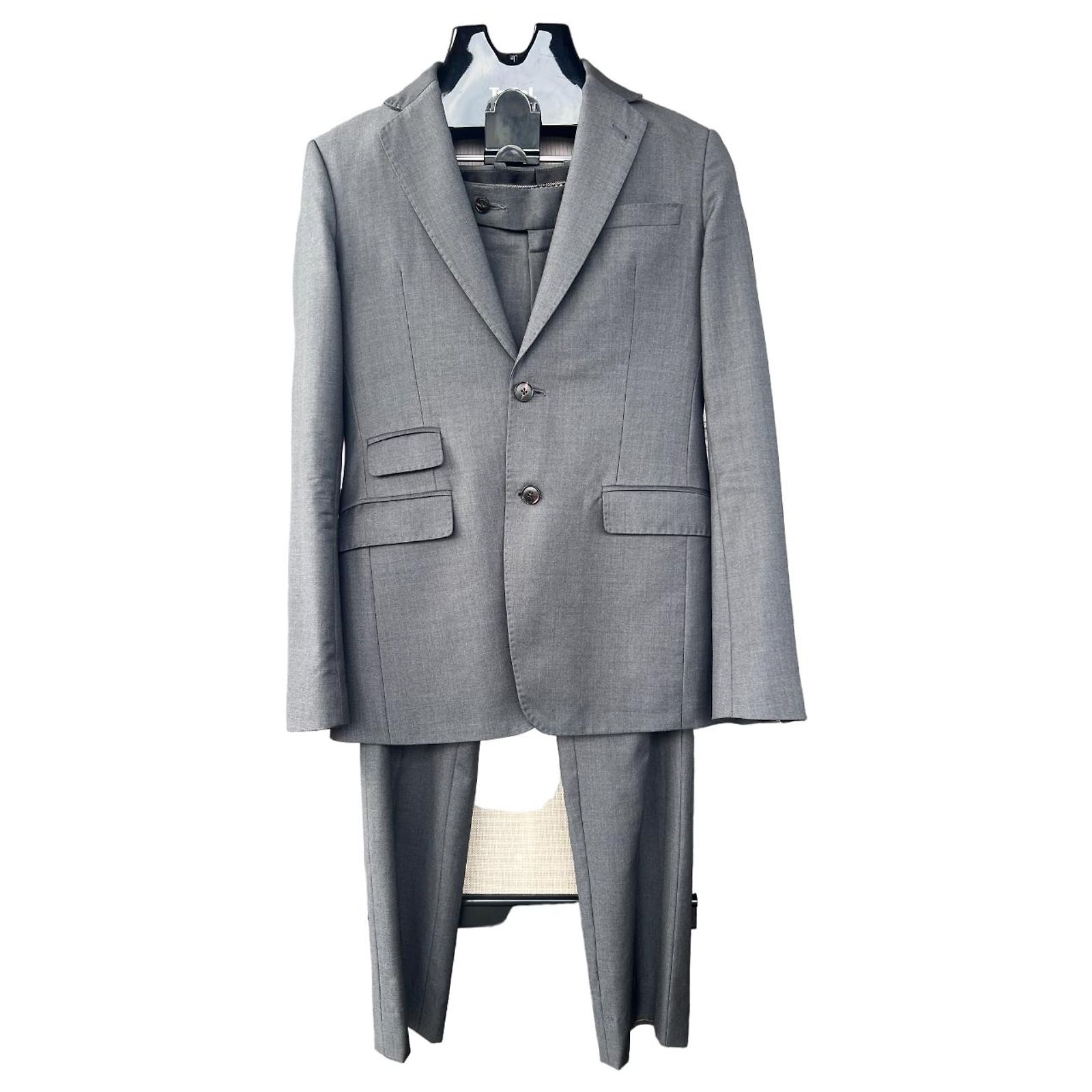 Ermenegildo Zegna Grey Silk Suit ref.888608 - Joli Closet