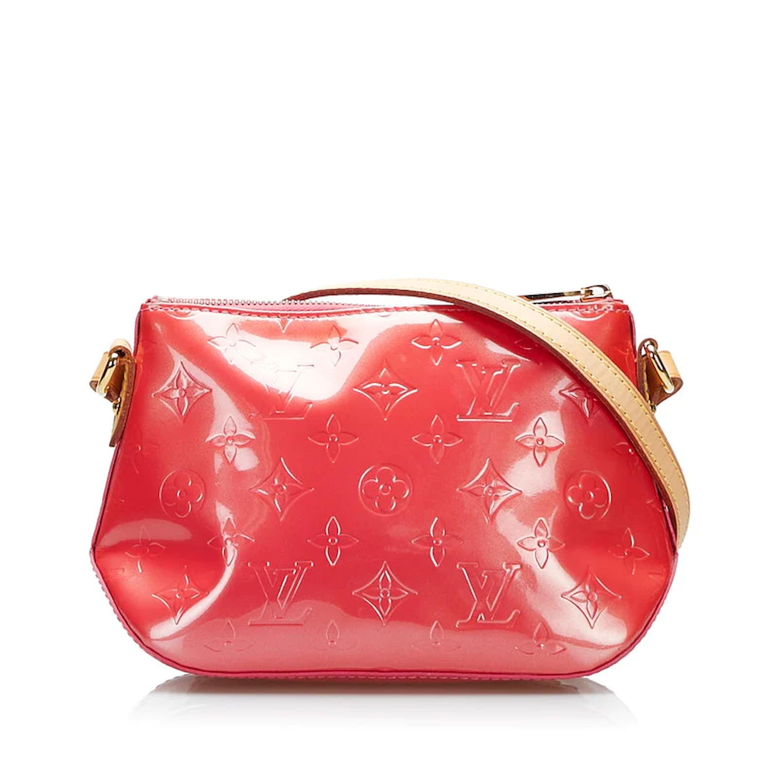 Louis Vuitton Louis Vuitton Lexington Pink Vernis Leather Handbag