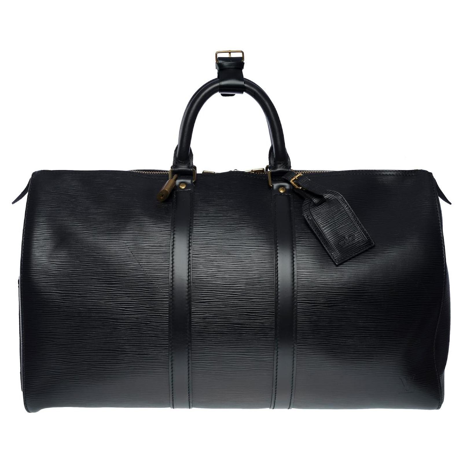 Louis Vuitton Epi Leather Keepall 45 Duffle Bag