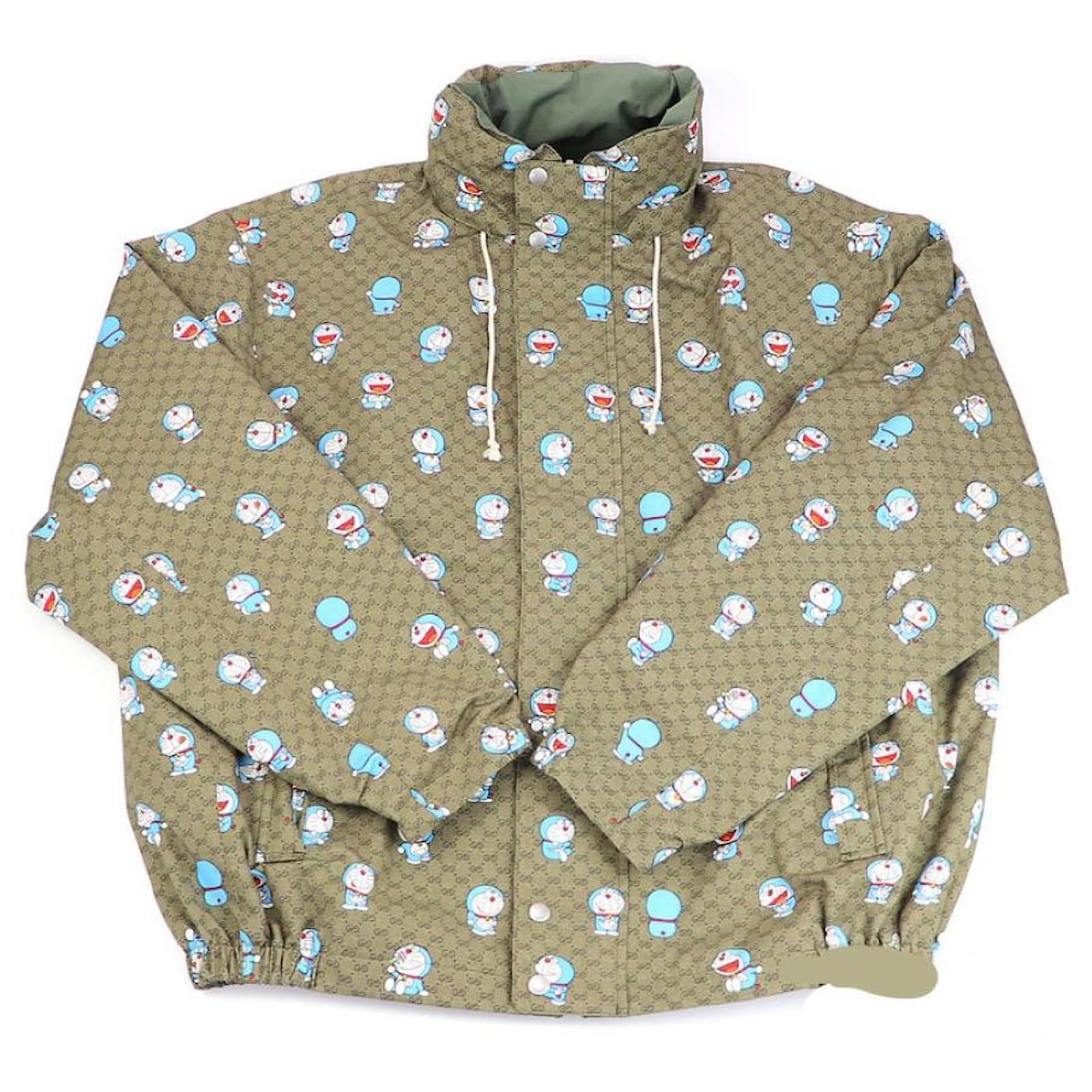 GG ripstop fabric zip jacket