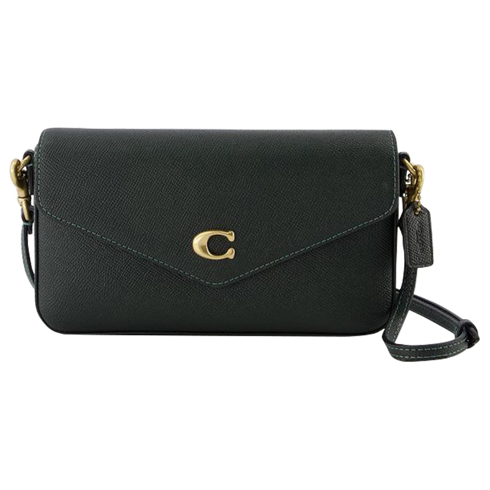 Coach, Bags, Dark Green Coach Shoulder Bag