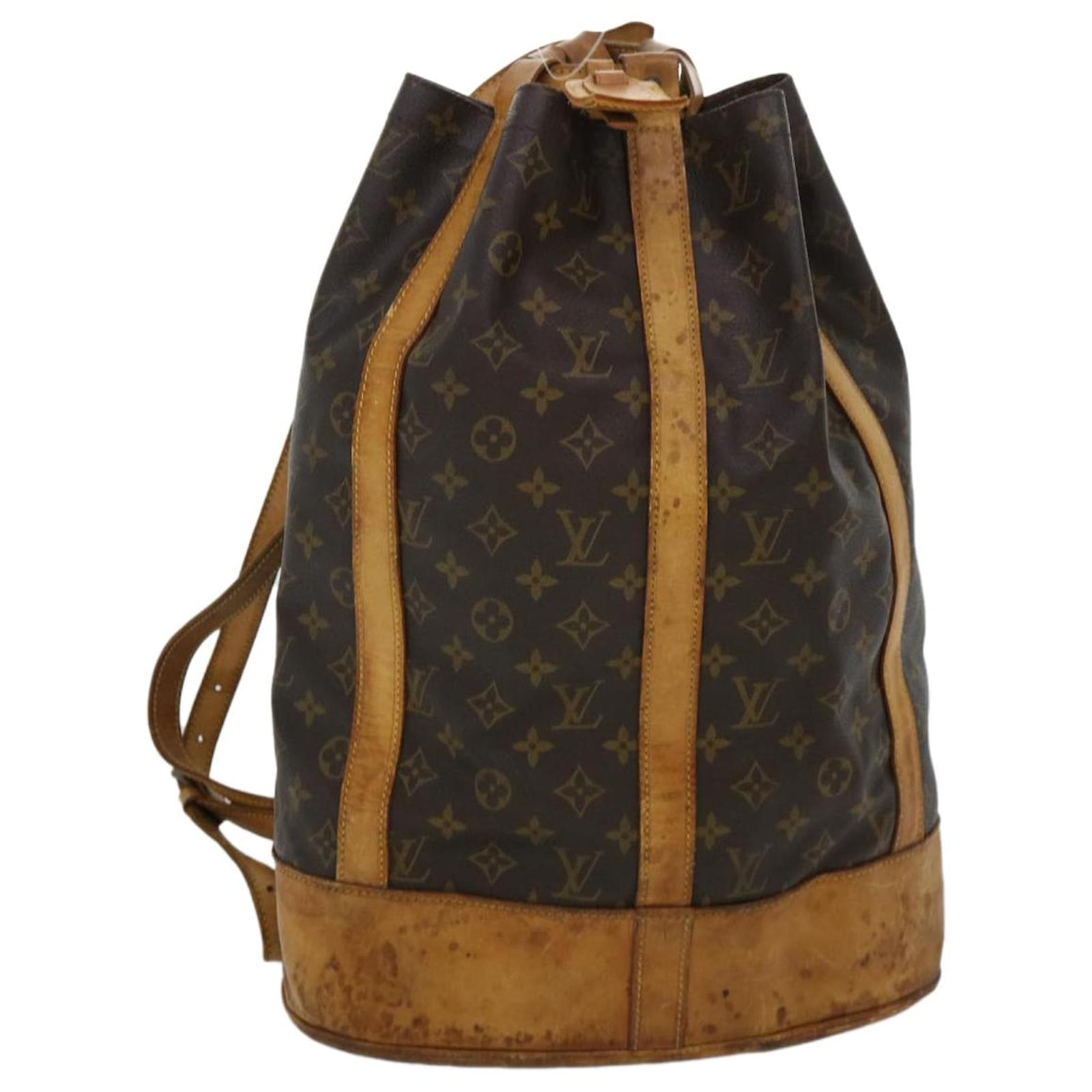 RARE Louis Vuitton LV Shoulder Bag Backpack Style Randonnee GM