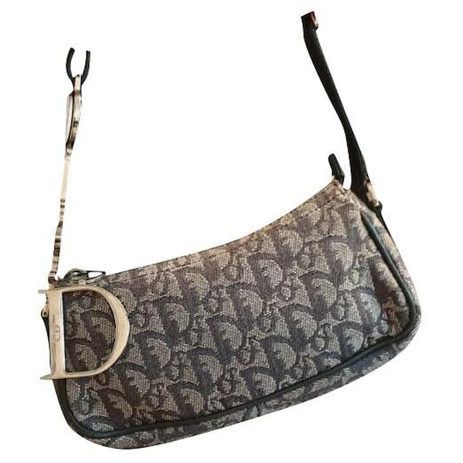 Buy Christian Dior Vintage Trotter Monogram Logo Shoulder Bag Online in  India 