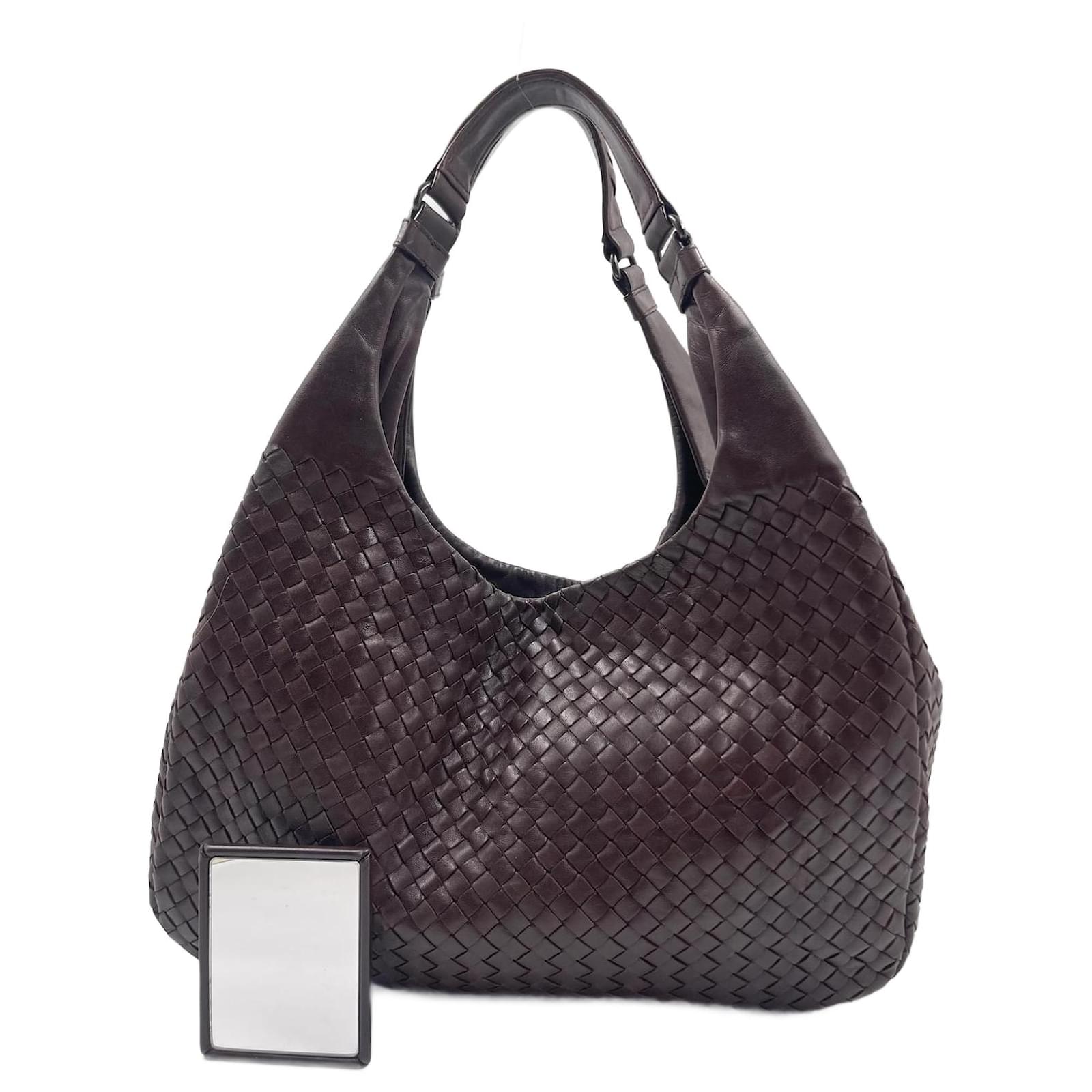 Bottega Veneta Intrecciato Hobo - Brown