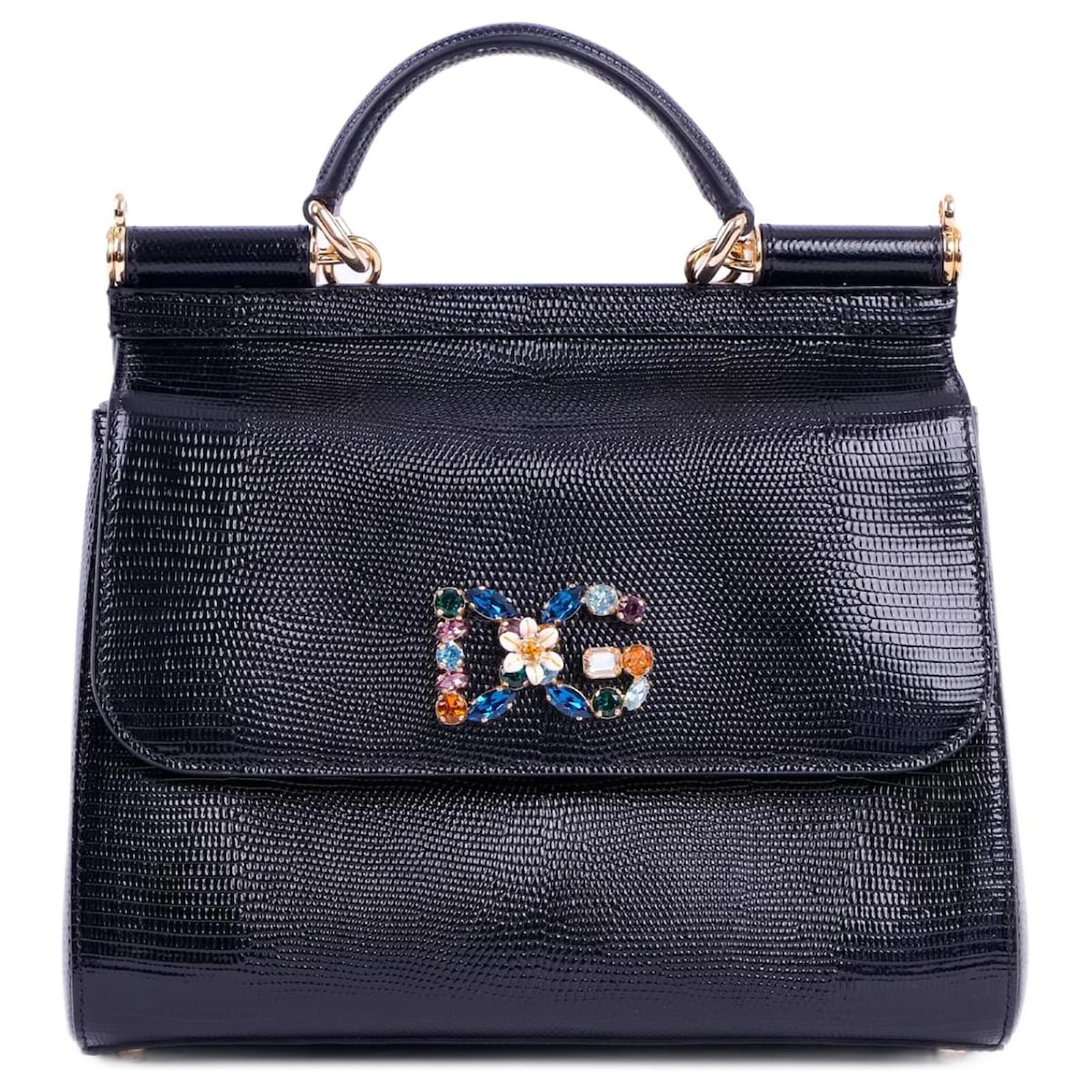 DOLCE & GABBANA: handbag for woman - Black | Dolce & Gabbana handbag  BB6002A1037 online at GIGLIO.COM