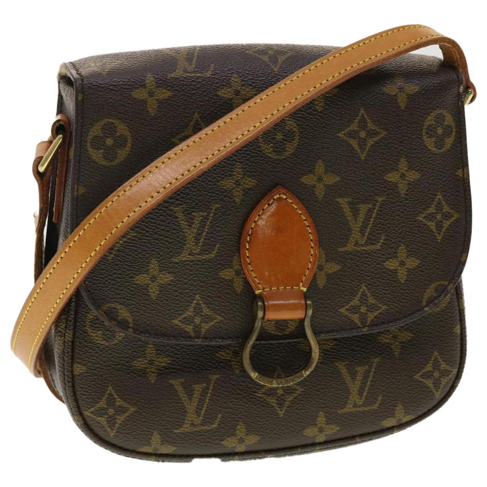 LOUIS VUITTON Monogram Saint Cloud MM Shoulder Bag M51243 LV Auth rd4824