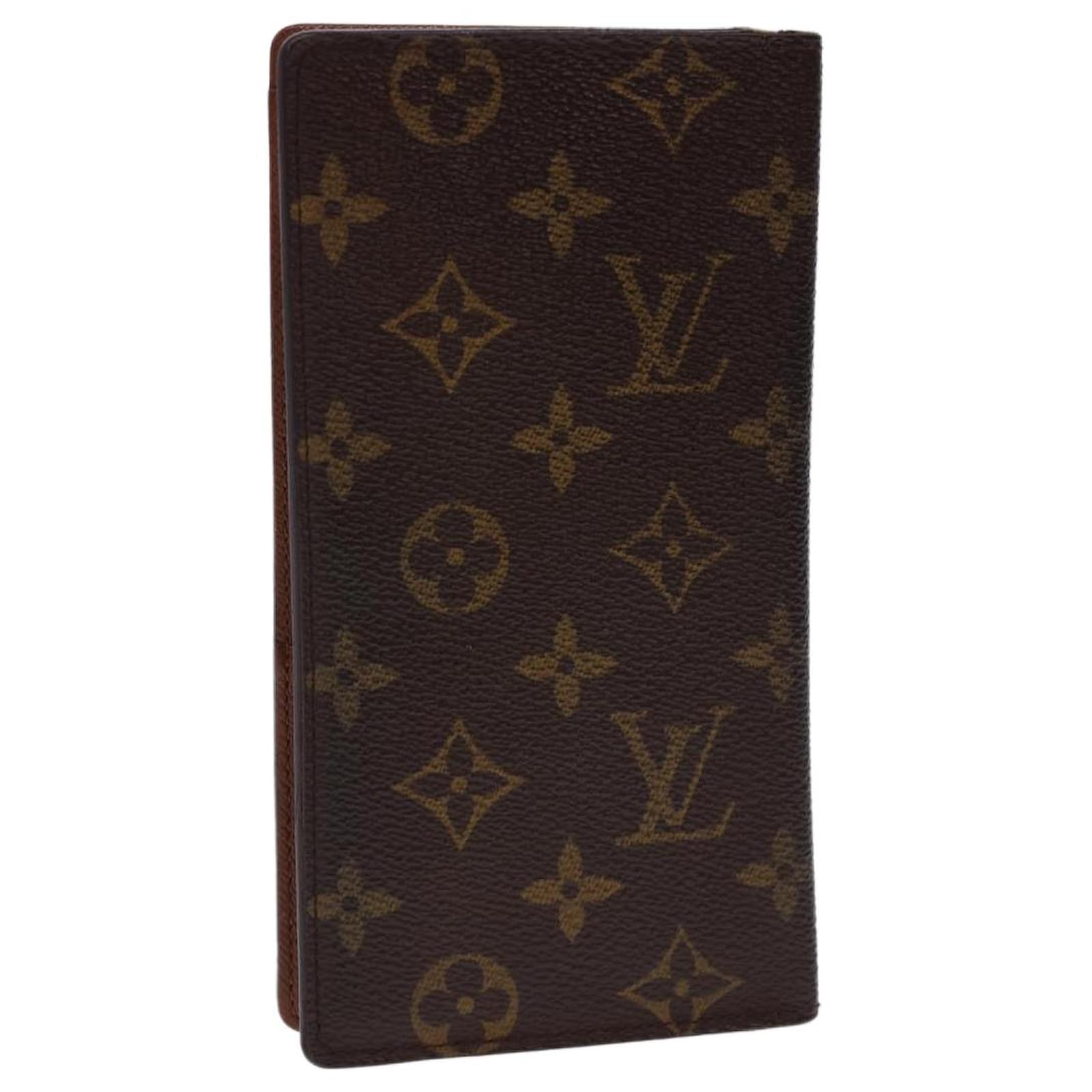 Louis Vuitton Monogram Cigarette Case M63024 Brown Cloth ref