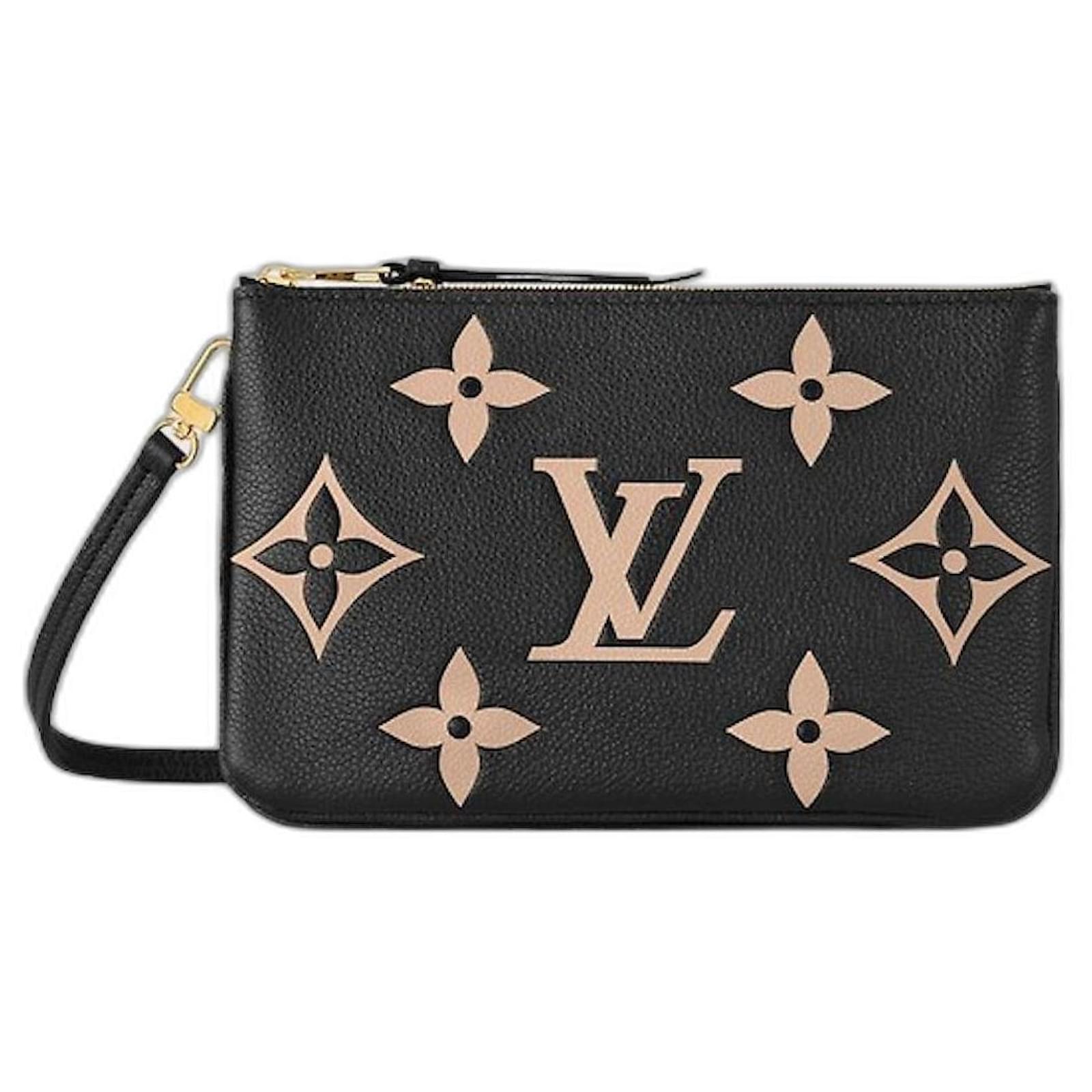 Louis Vuitton Empreinte Lined Zip on Strap Bag