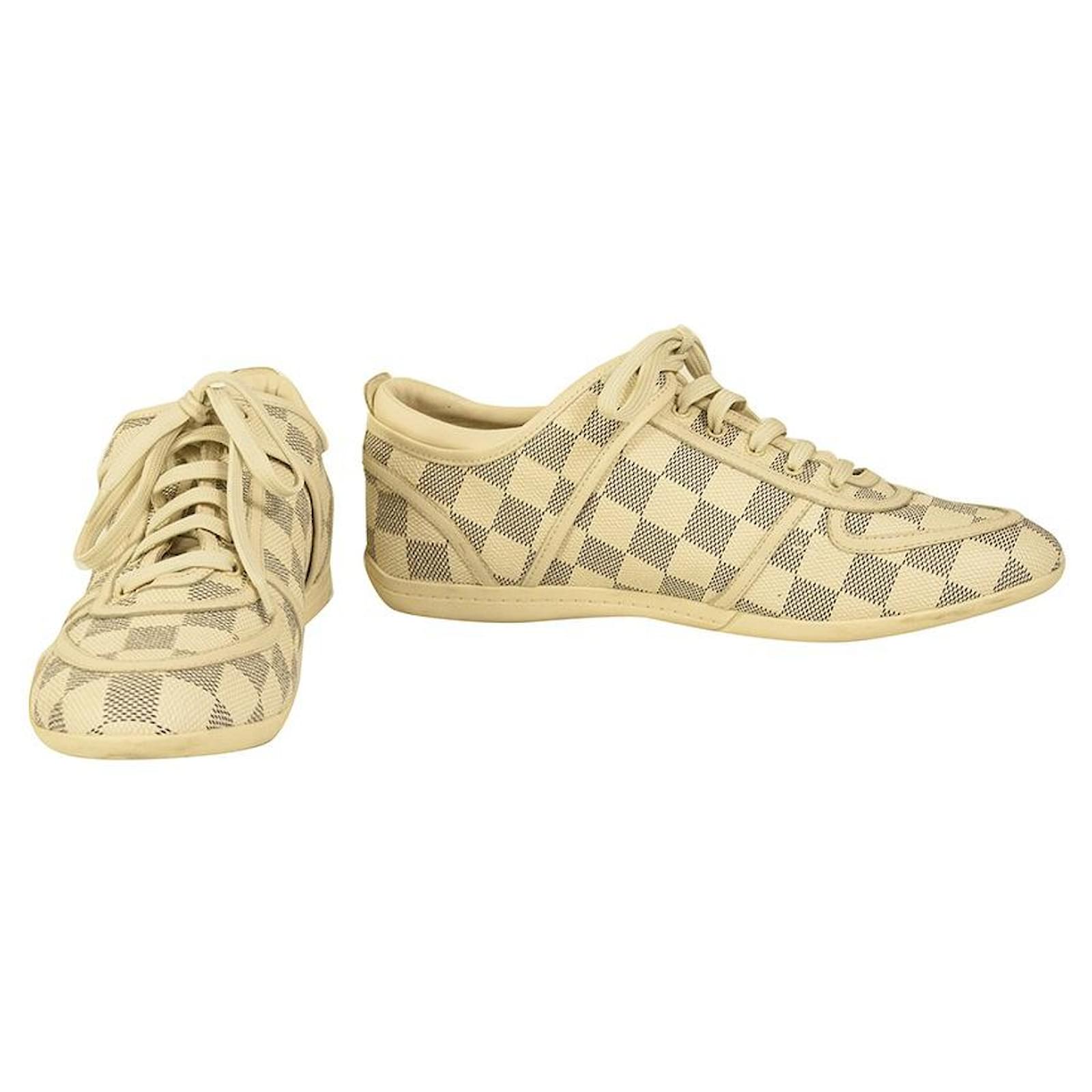 Louis Vuitton Lace Up Leather Sneakers