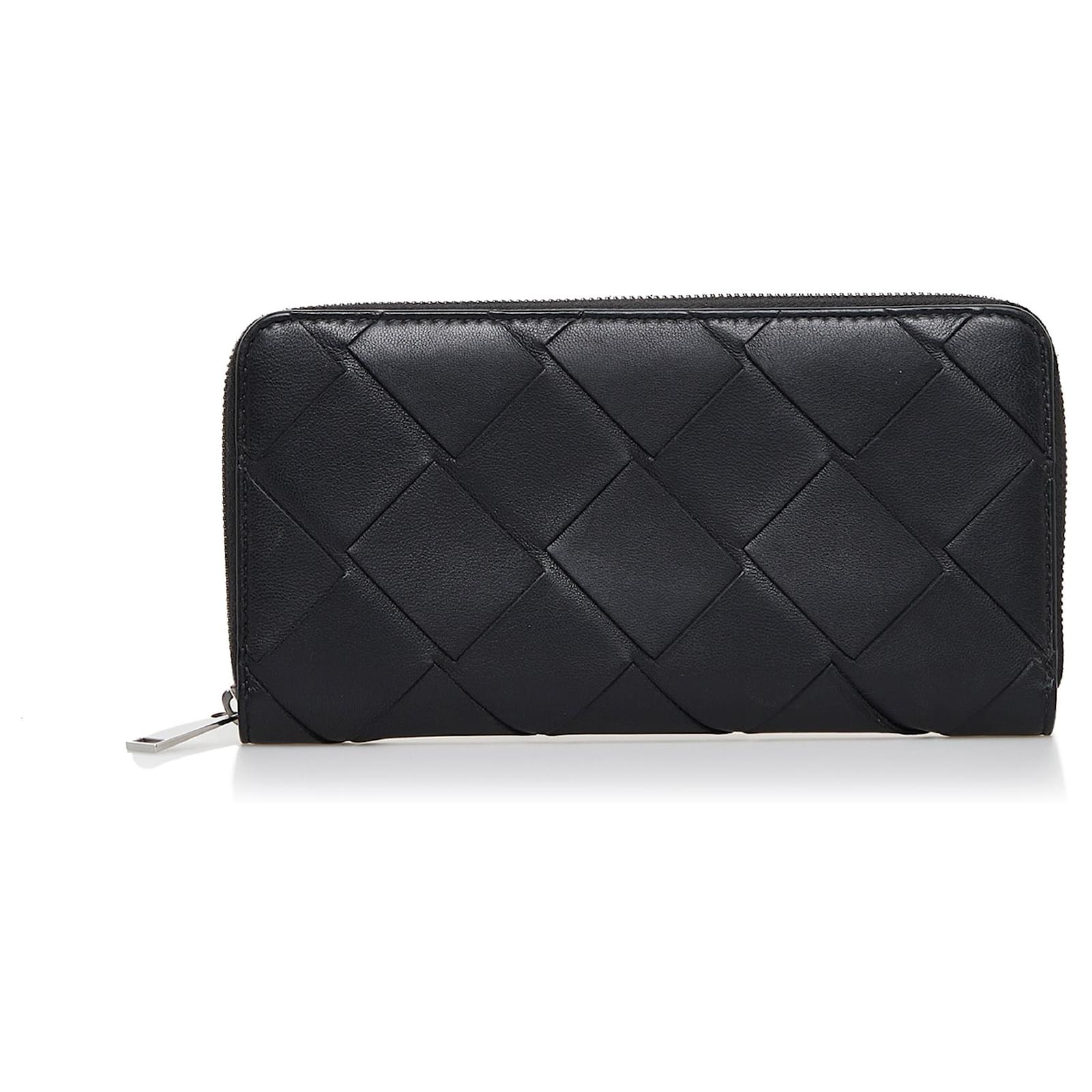 Bottega Veneta Leather Maxi Intrecciato Card Holder