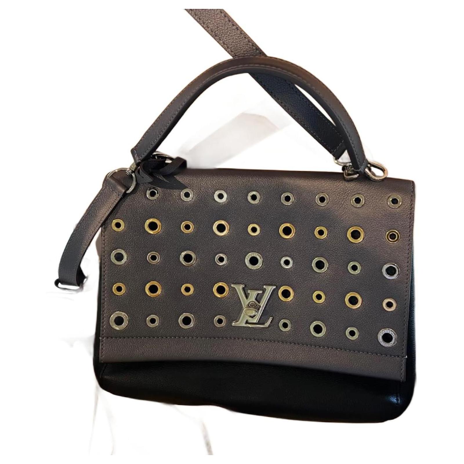 Louis Vuitton Lockme Ever MM w/ Strap - Red Handle Bags, Handbags