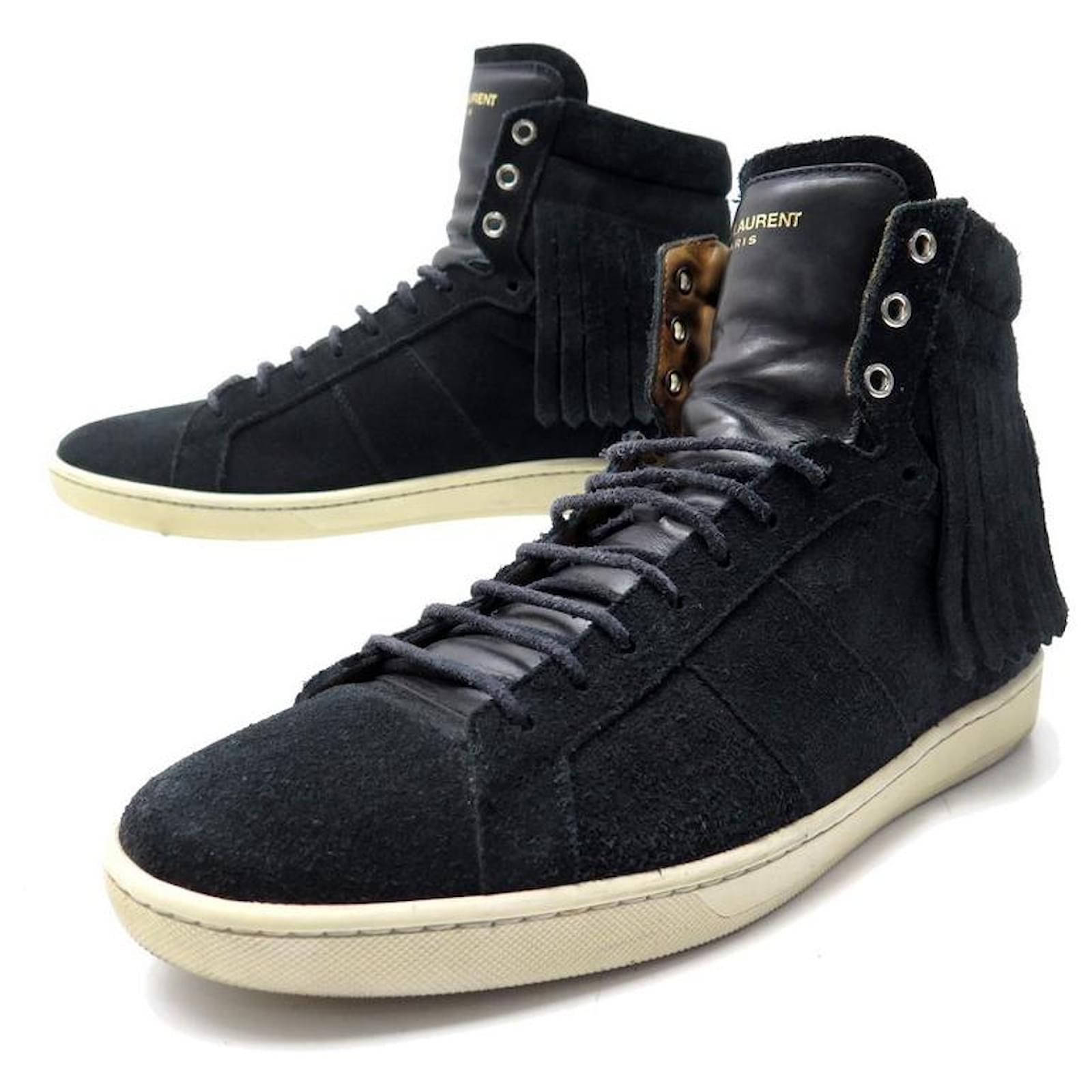 YVES SAINT LAURENT SNEAKER SL SHOES/18H 376995 43 SUEDE LEATHER