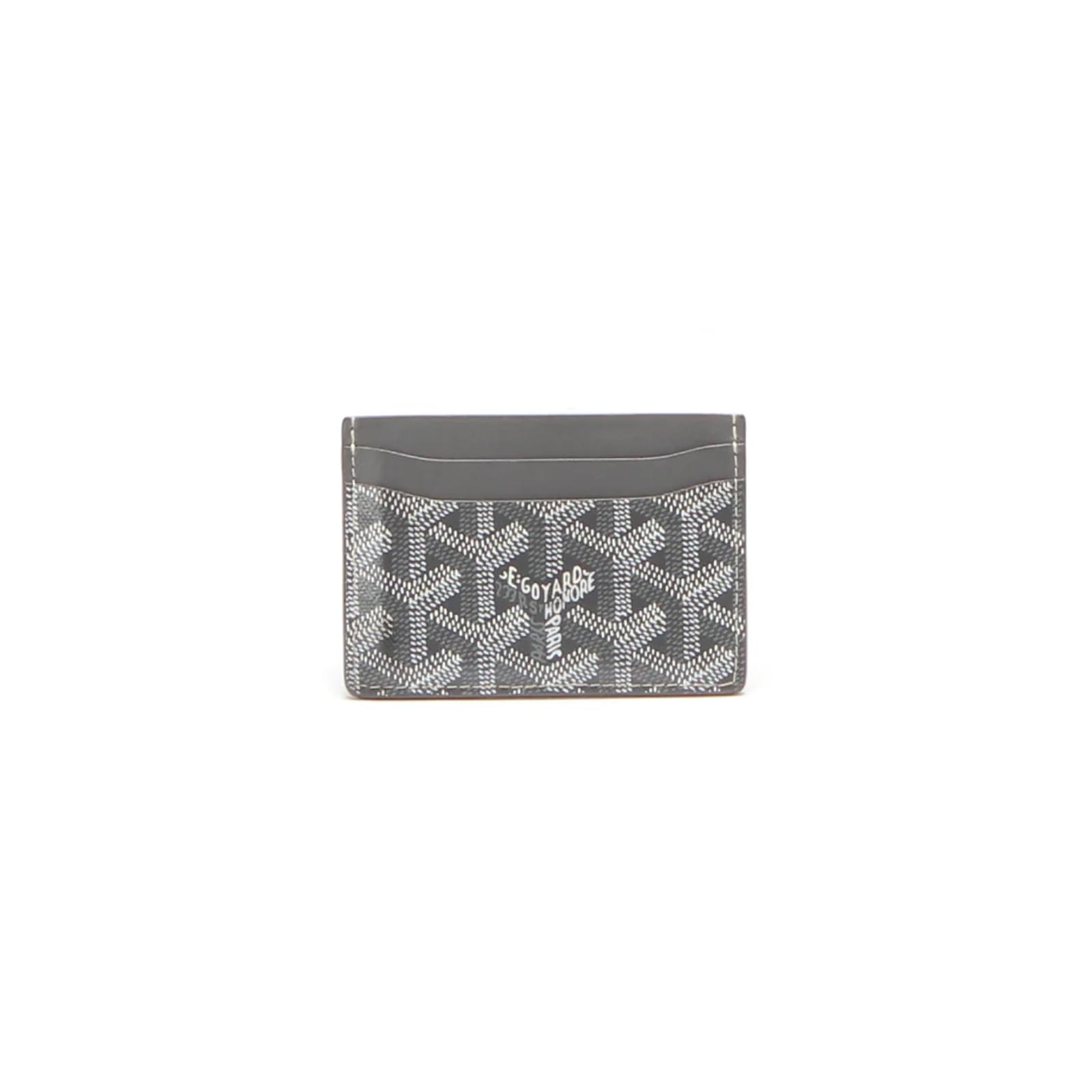 Goyard Card Holder Grey