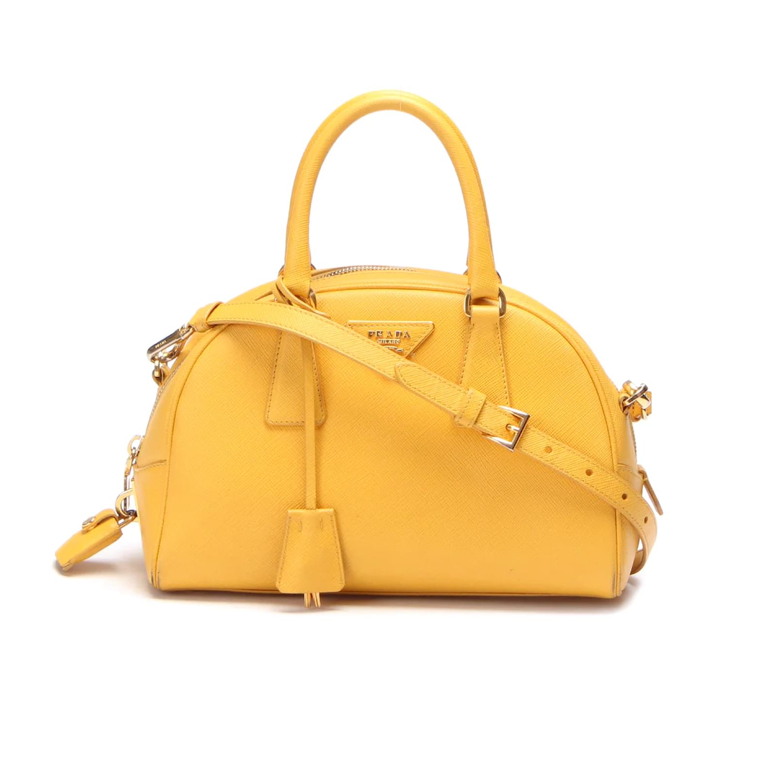 Prada Orange Saffiano Lux Leather Small Promenade Crossbody Bag Prada | The  Luxury Closet