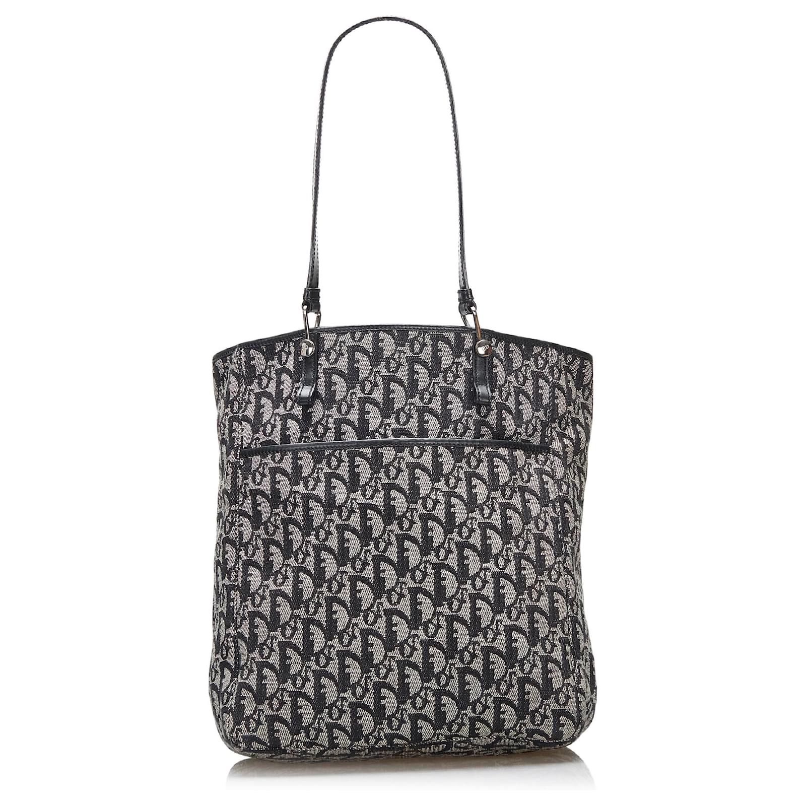 Dior Blue Dior Oblique Tote Bag Navy Blue Cloth Cloth Ref 895412 Joli dior-blue-dior-oblique-tote-bag-navy-blue-cloth-cloth-ref-895412-joli