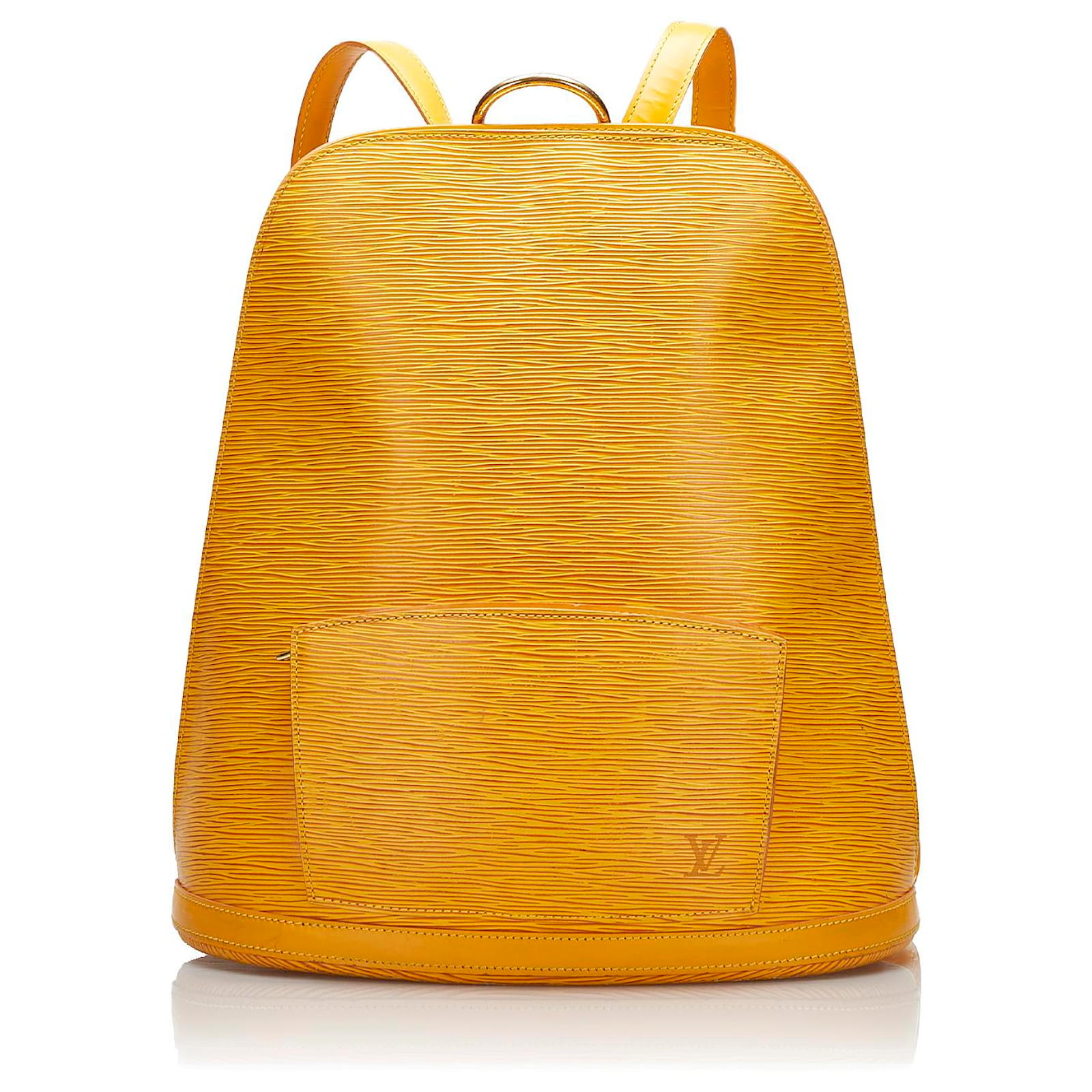 Louis Vuitton Yellow Epi Gobelins Leather ref.895414 - Joli Closet