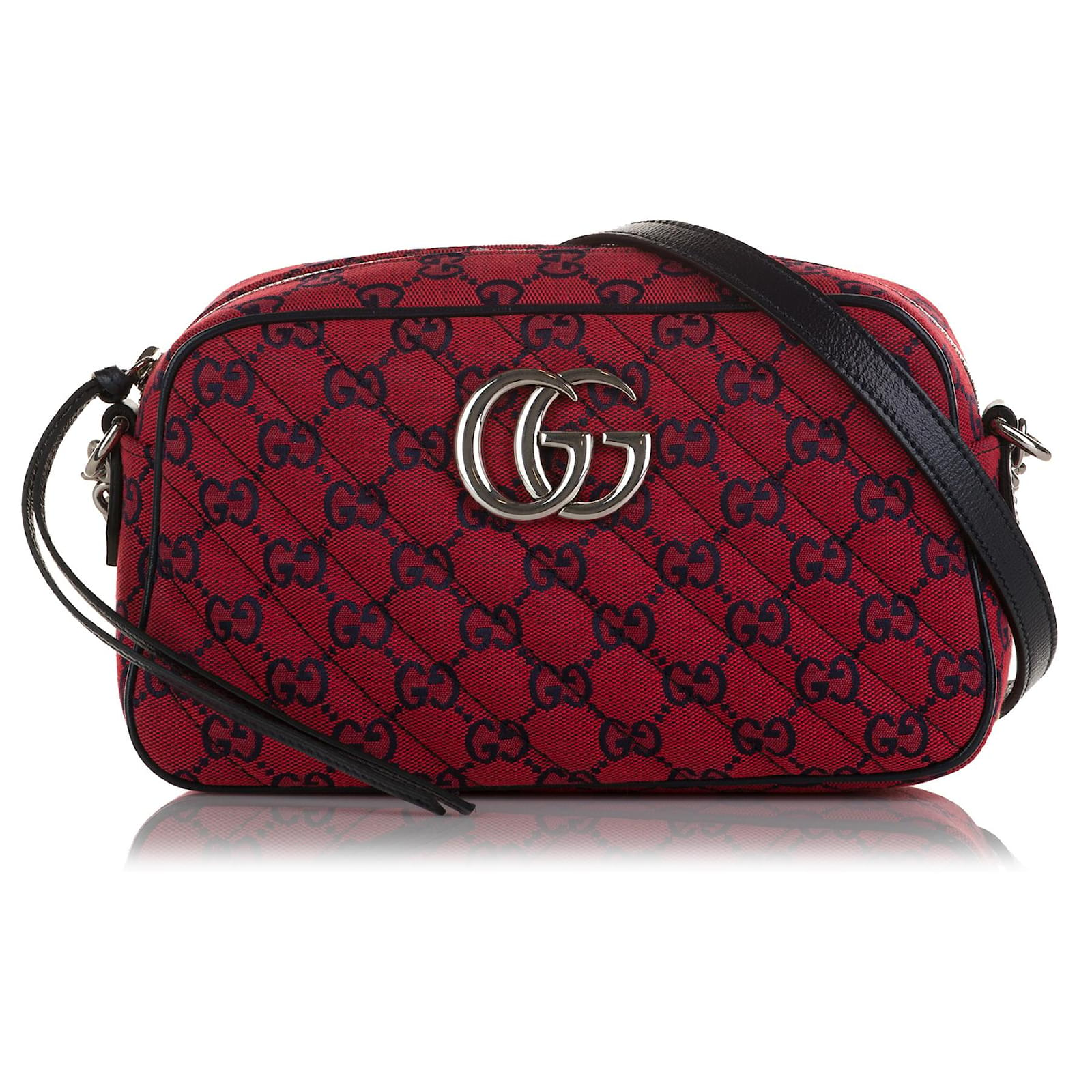 GUCCI Petit sac rouge GG Marmont