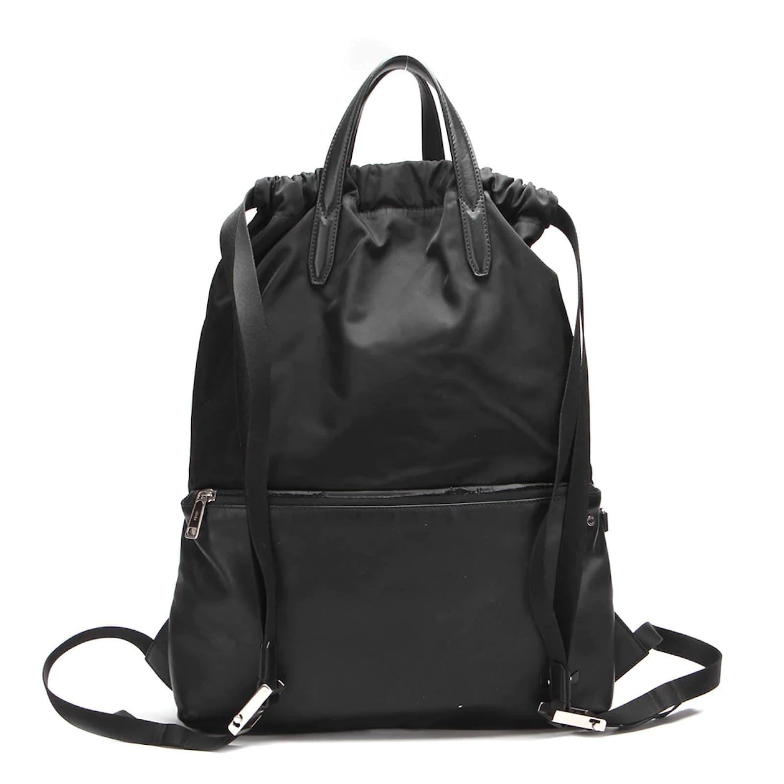 Fendi hotsell drawstring backpack