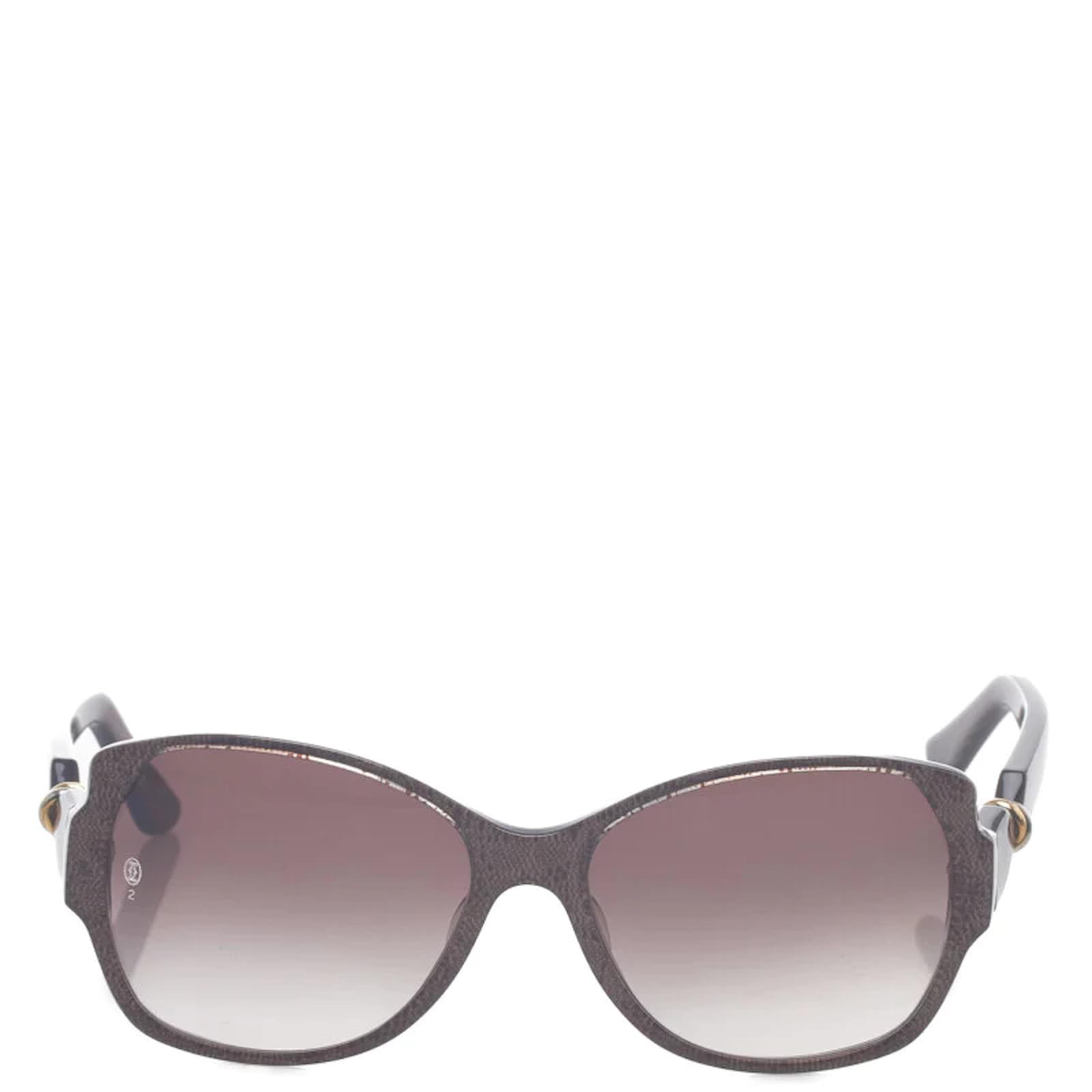 Cartier best sale plastic sunglasses