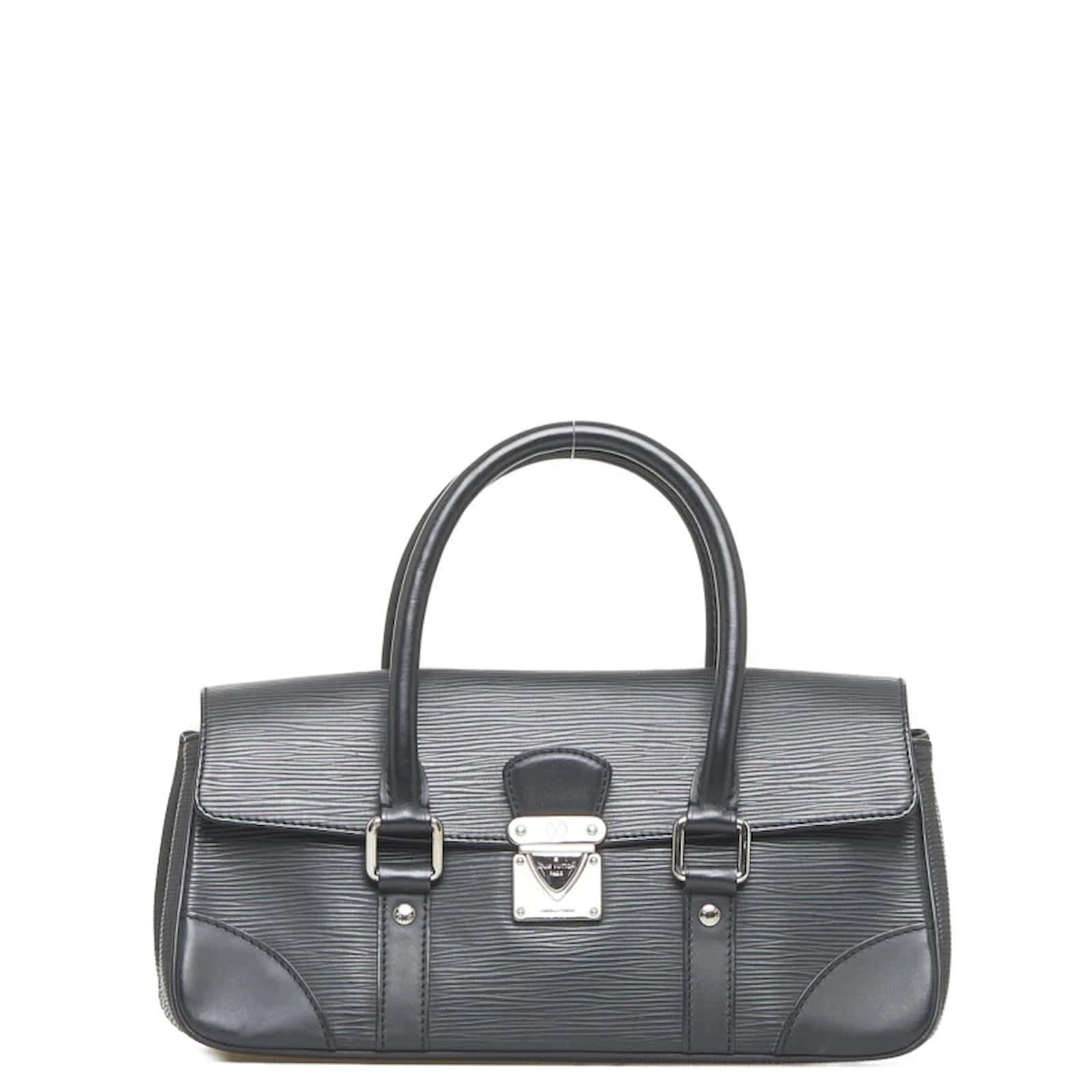 Louis Vuitton Epi Segur PM M58822 Black Leather Pony-style calfskin  ref.896508 - Joli Closet