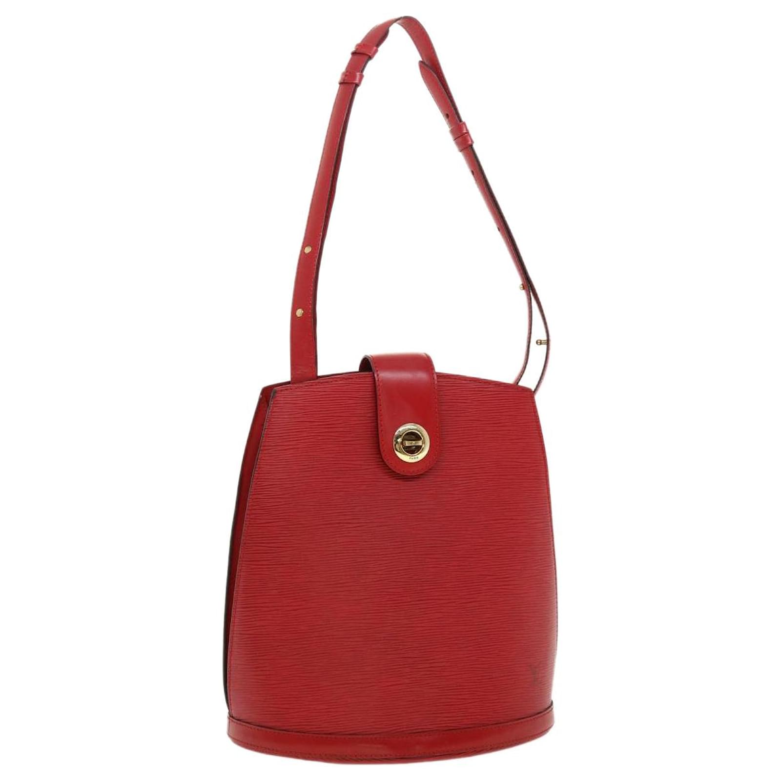 Louis Vuitton, Bags, Louis Vuitton Epi Cluny M52257 Womens Shoulder Bag  Castilian Red