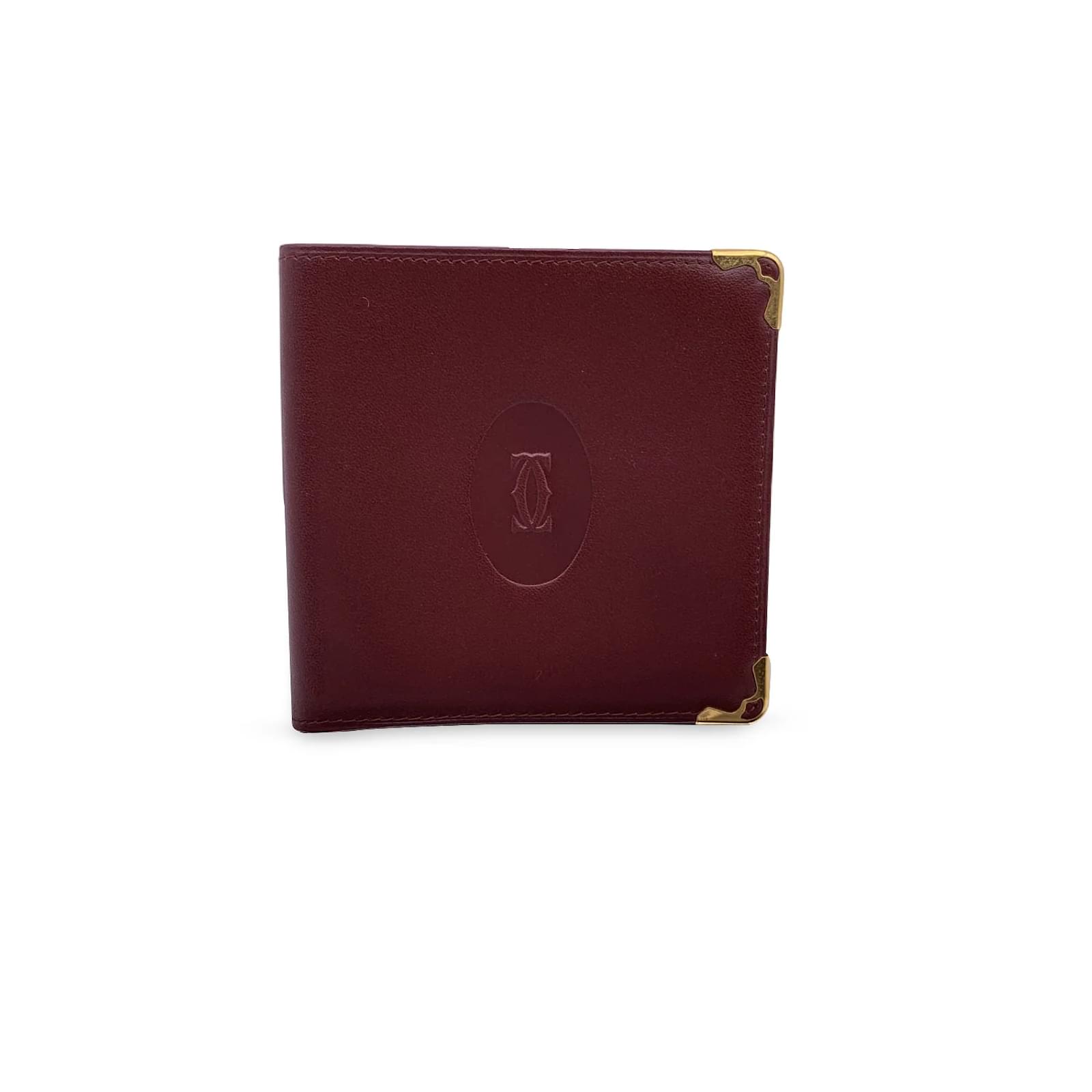 Gucci Monogram Embossed Leather Checkbook Wallet