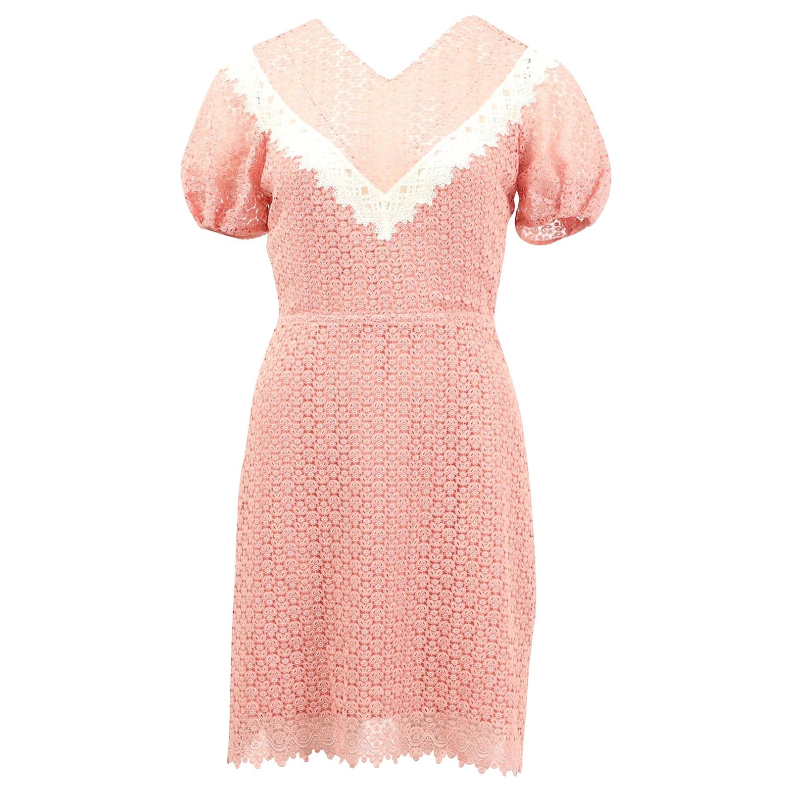 Sandro paris pink clearance dress