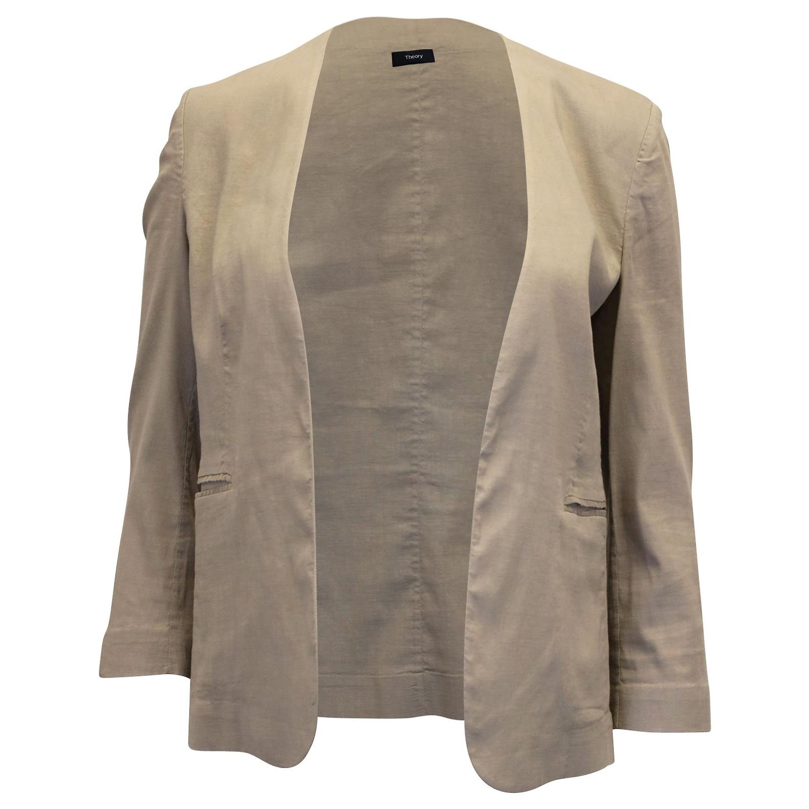 Blazer Noir Theory Sedeia LS Becker, Taille 12, Doublé, Neuf Avec étiquette