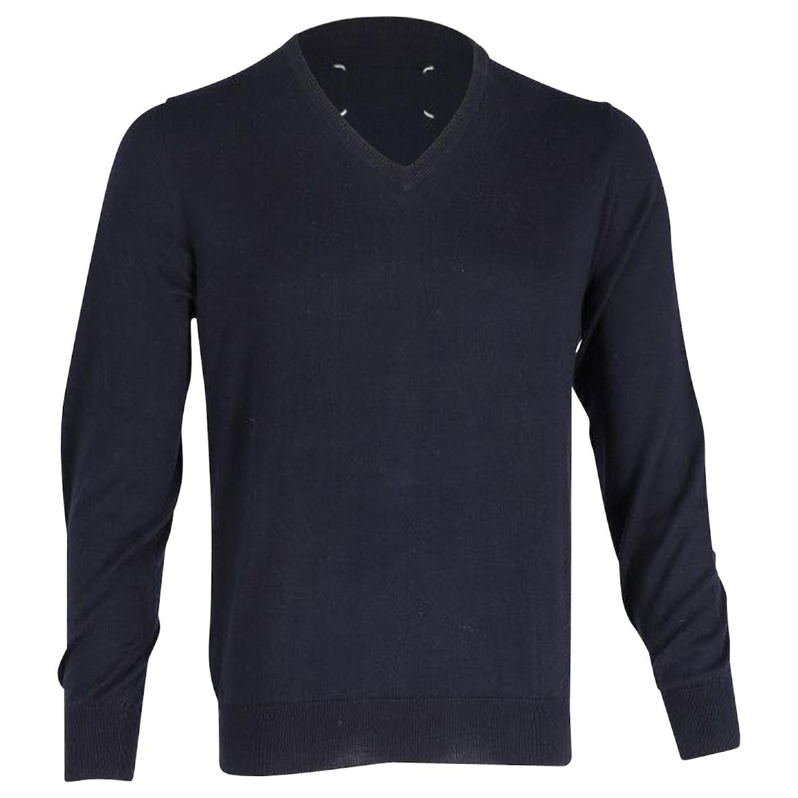 Maison margiela v neck sweater sale