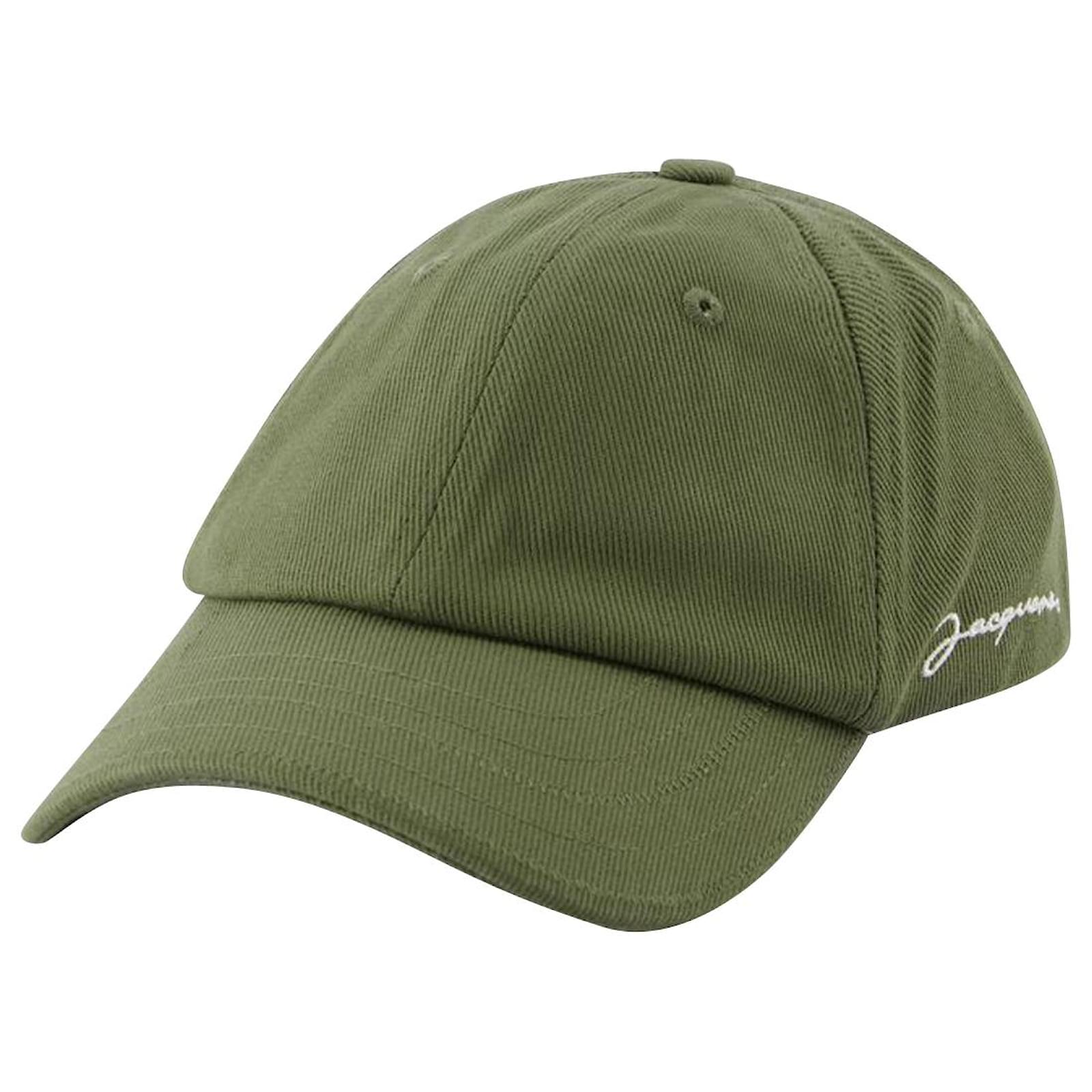 Jacquemus Cap - Khaki - Cotton Green Cloth ref.898784 - Joli Closet