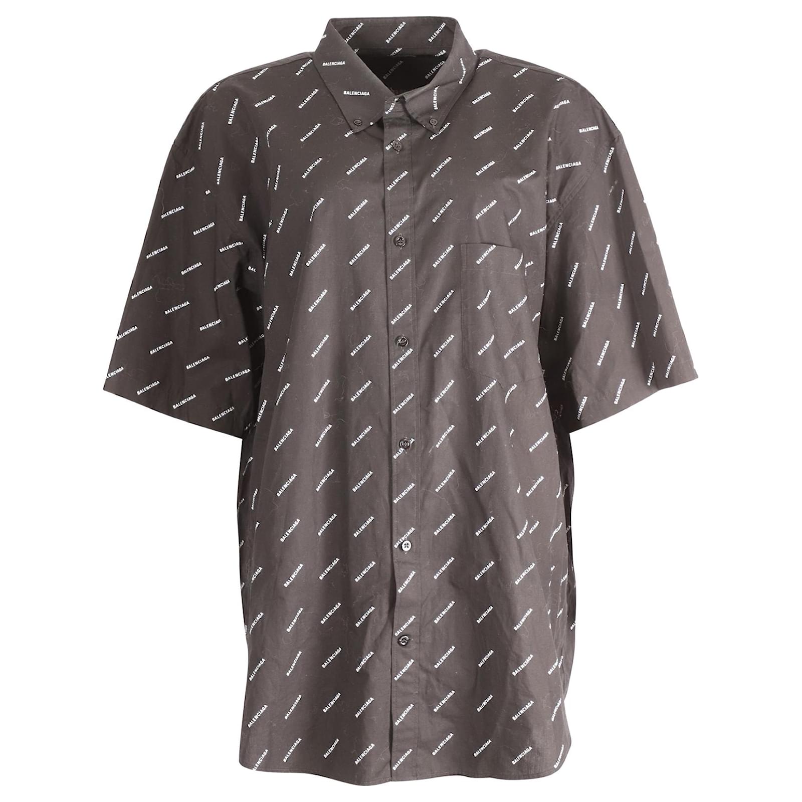 balenciaga all over shirt