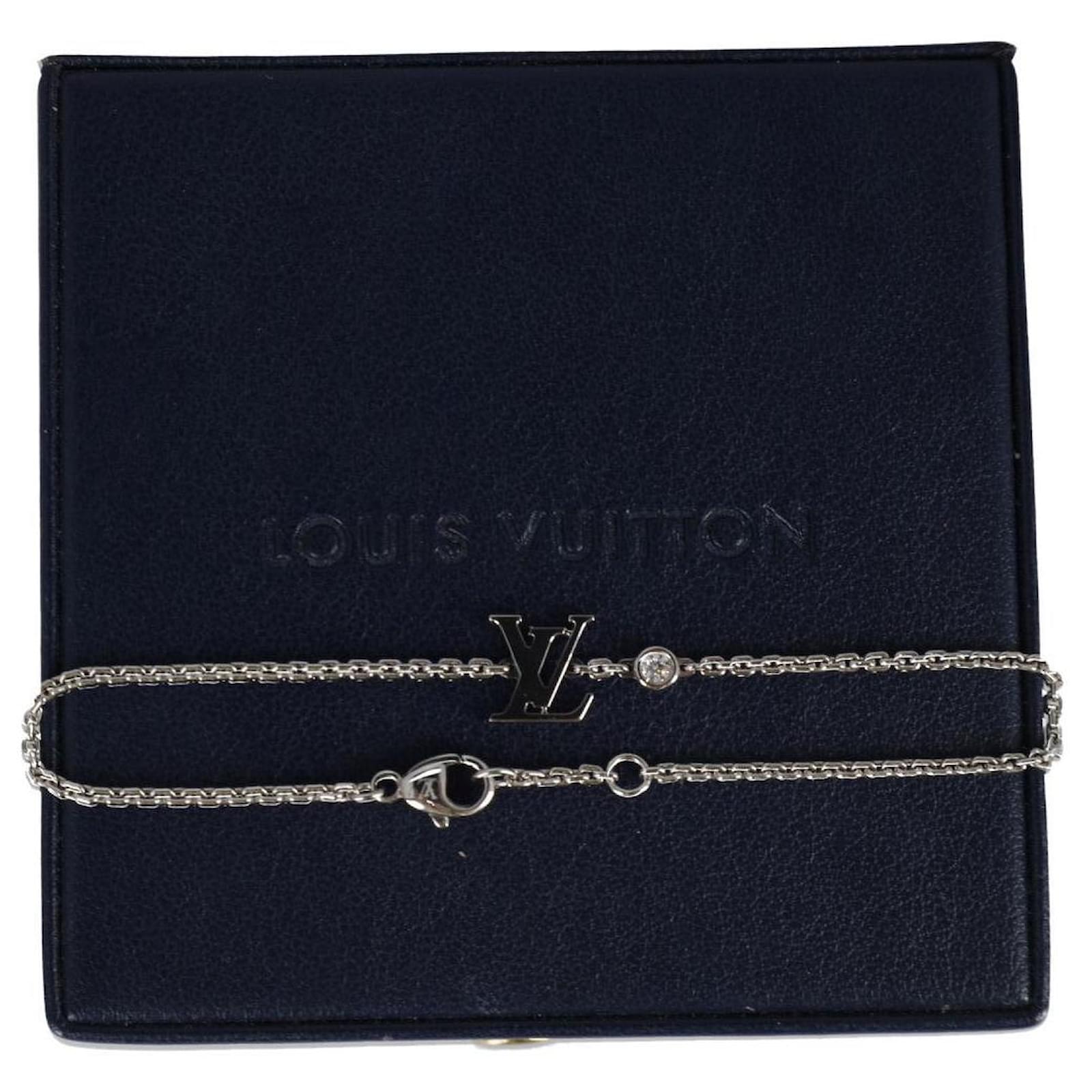 Louis Vuitton Idylle Blossom LV Bracelet in White Gold and Diamond