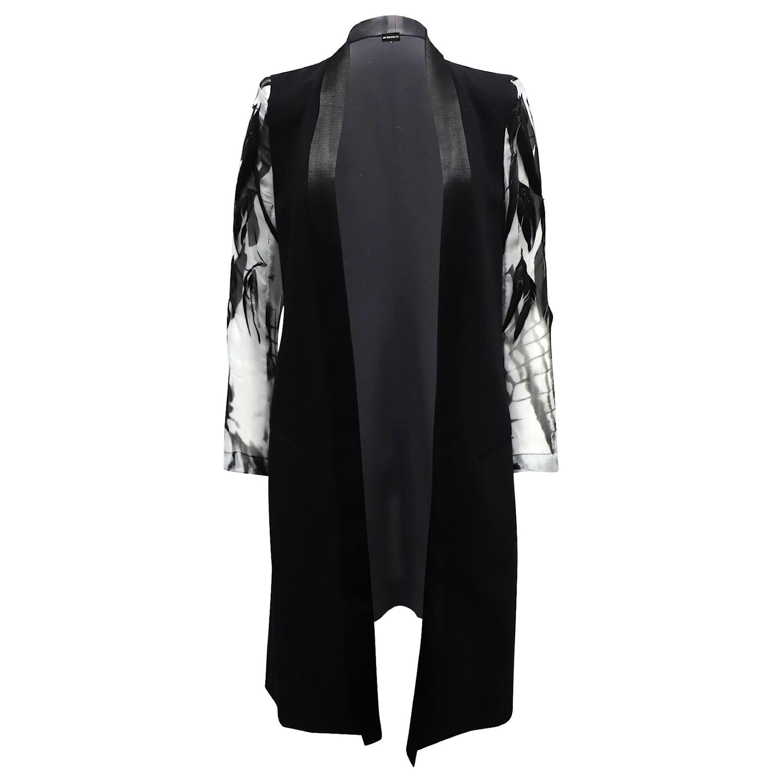 Ann Demeulemeester Open Jacket in Black Wool ref.900398 - Joli Closet