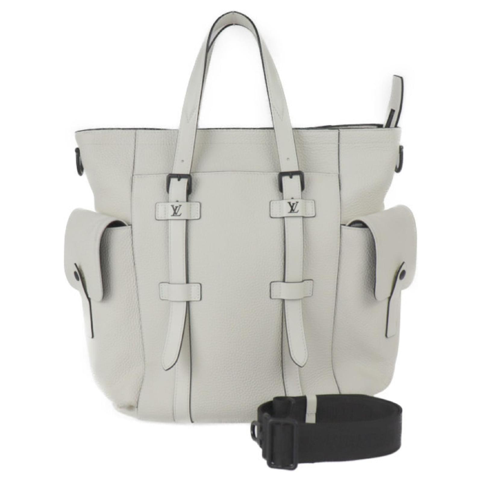 Louis Vuitton Christopher Origine in Leather with White - US