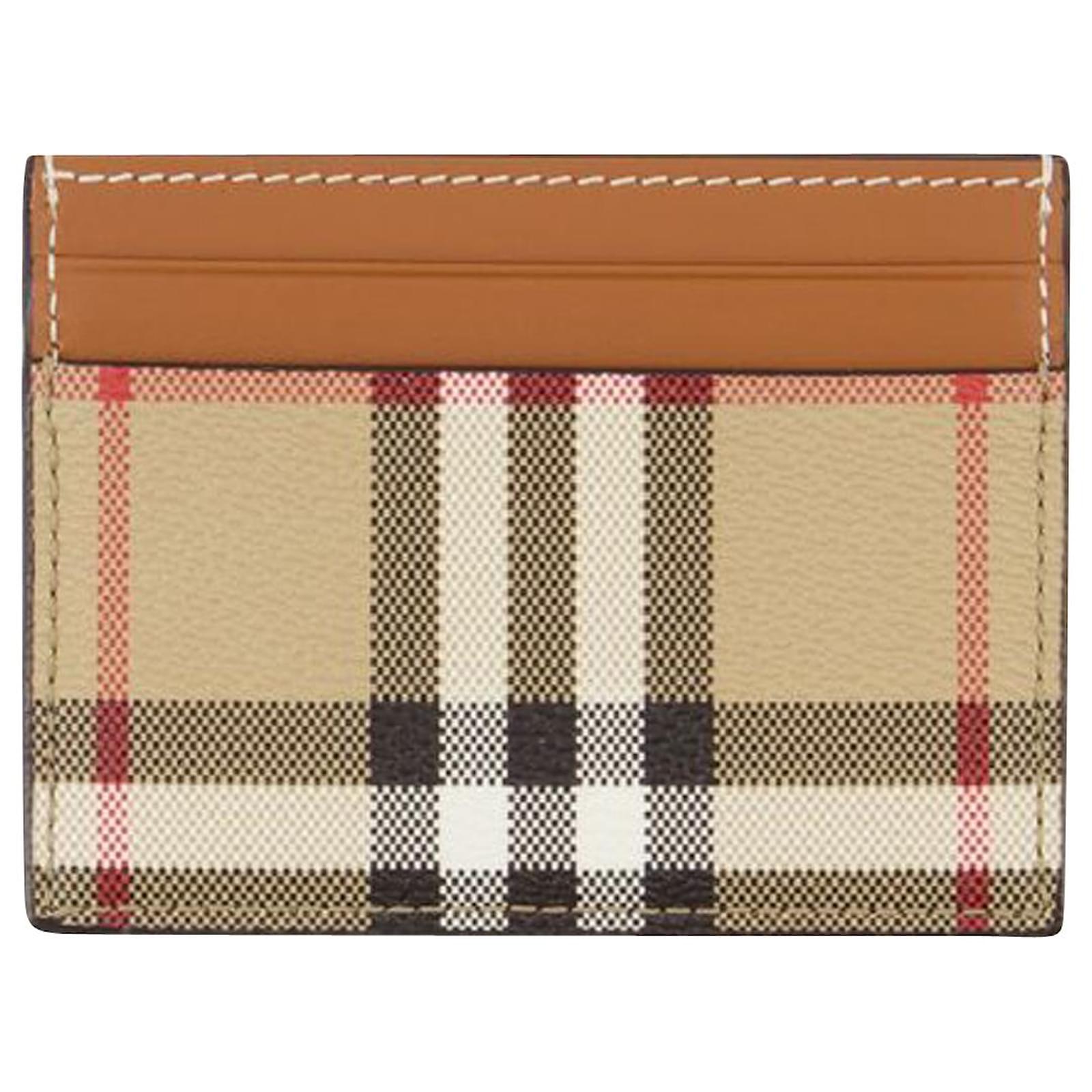 LS MN ZIP Around wallet - Burberry - Leather - Brown